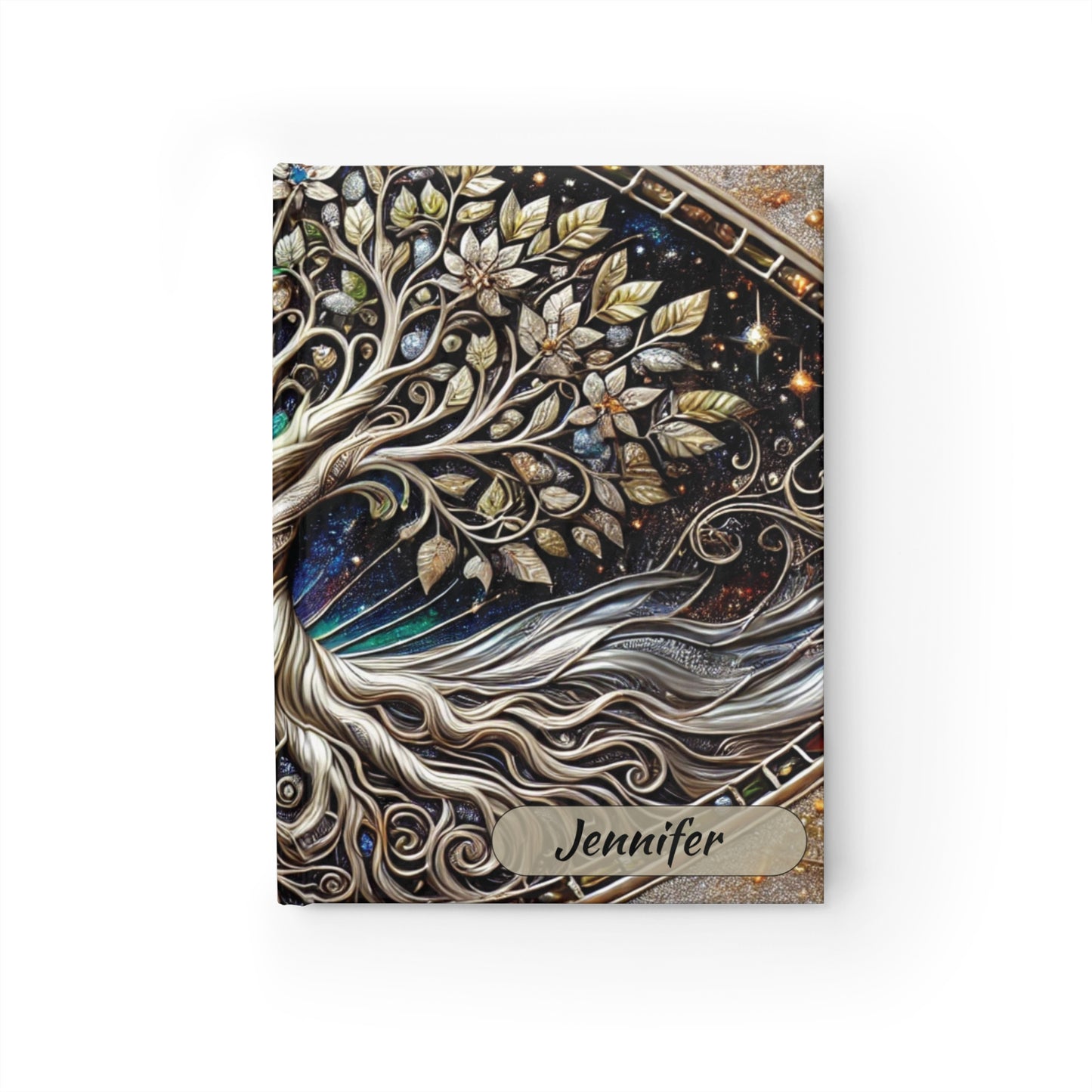 Custom Mystical Tree of Life Journal, Spiritual Notebook, Dream Journal, Eco-Friendly Writing, Gift for Nature Lovers, Self-Discovery Diary