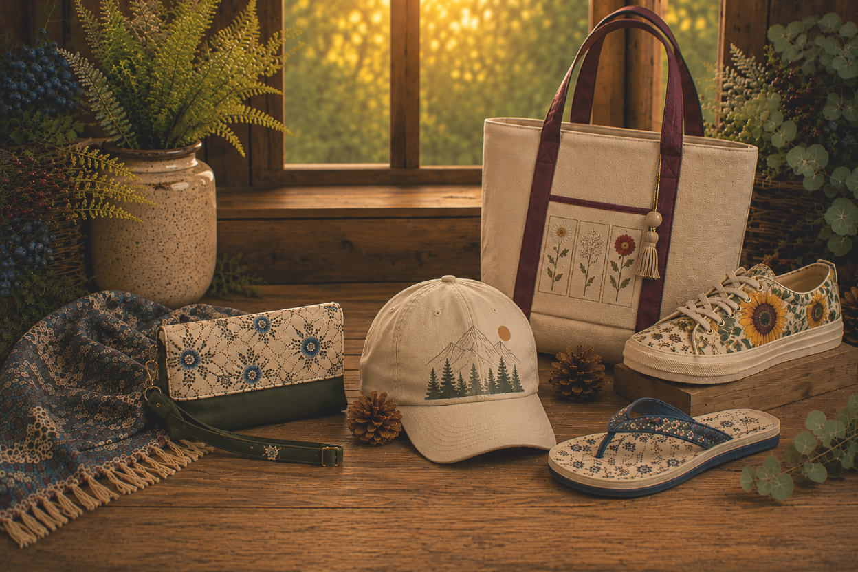 Apparel Accessories - Tote Bags, Hats, and Shoes