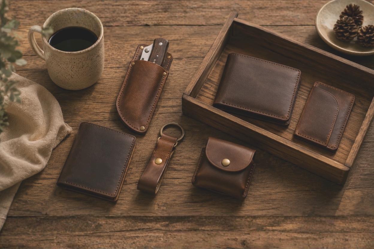 Handmade Leather Sheaths, Wallets, and Accessories