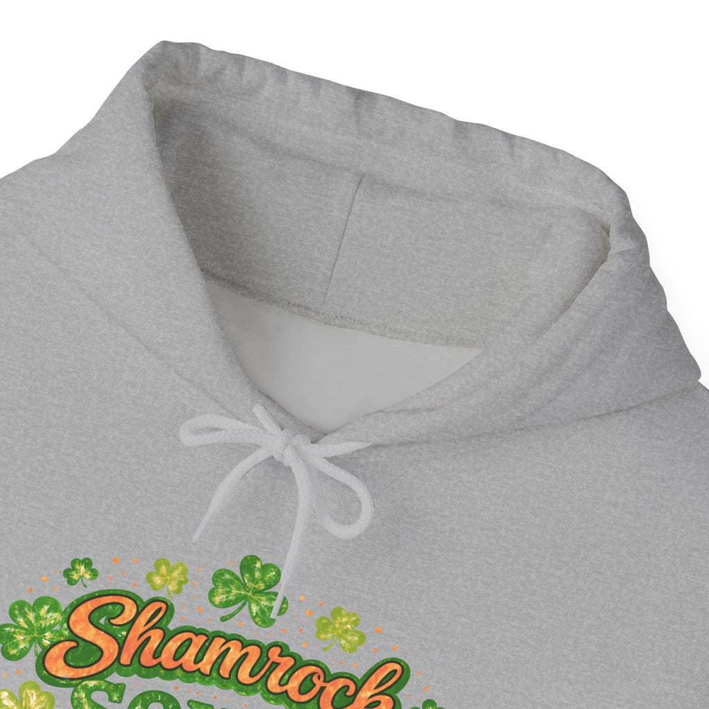 Papa Leprechaun Shamrock Squad Hoodie — St. Patrick’s Day Green Clover Sweatshirt