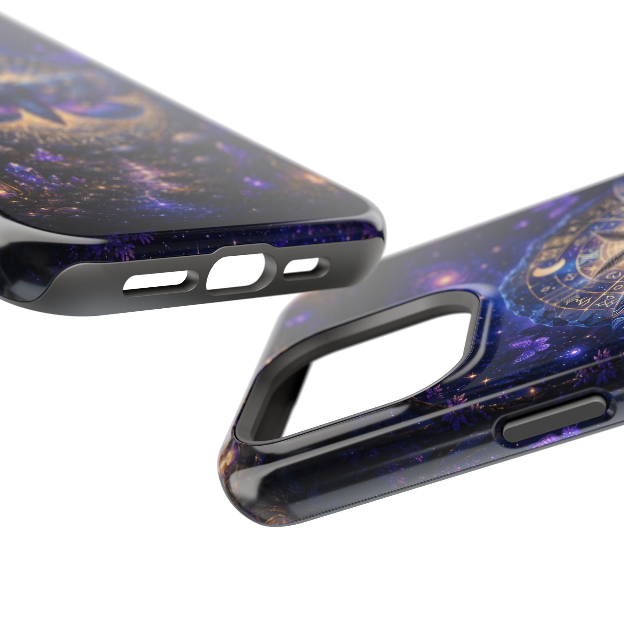 Astrological Moth Phone Case – Celestial MagSafe-Compatible Cover