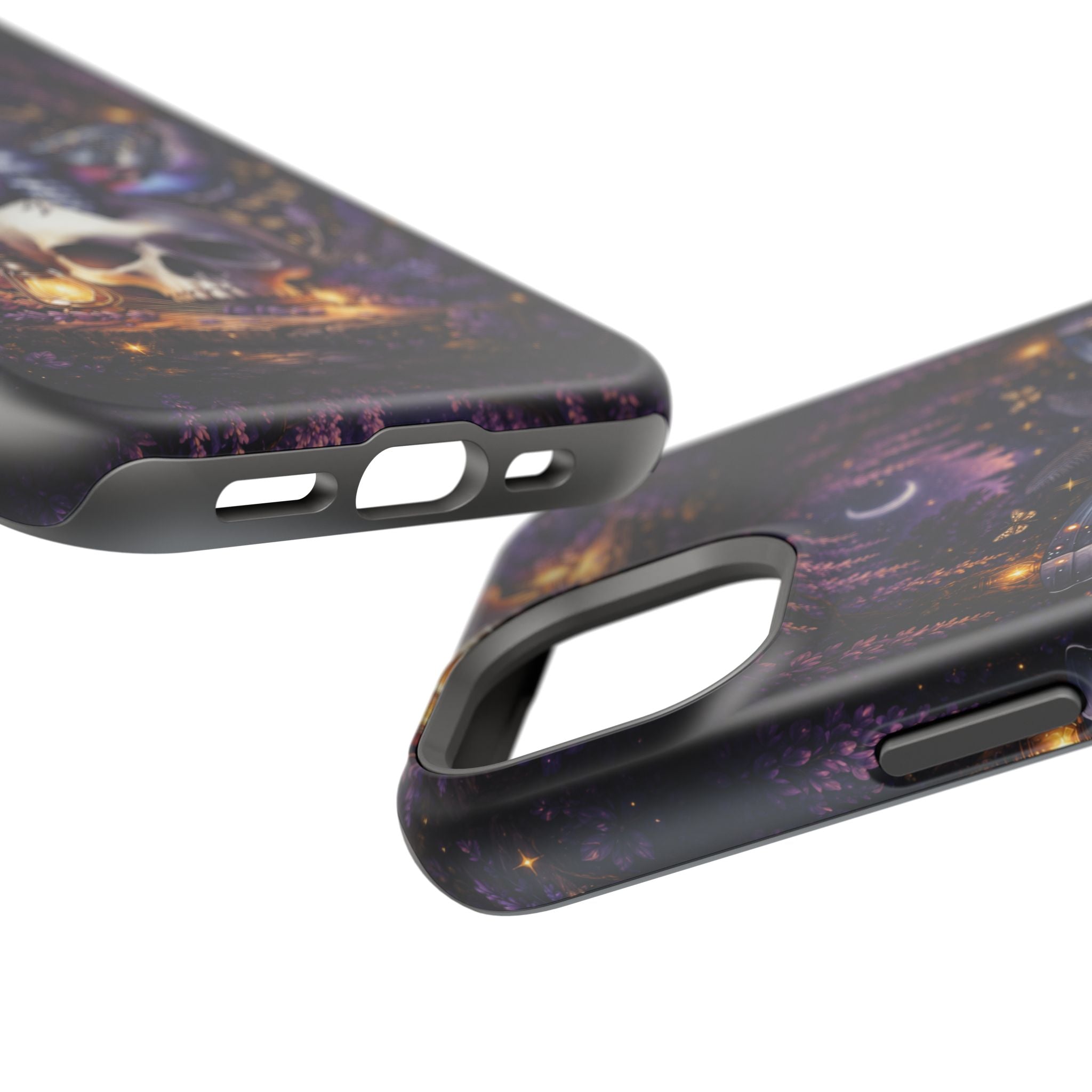 Moth & Skull Phone Case – Dark Mystical MagSafe-Compatible Cover