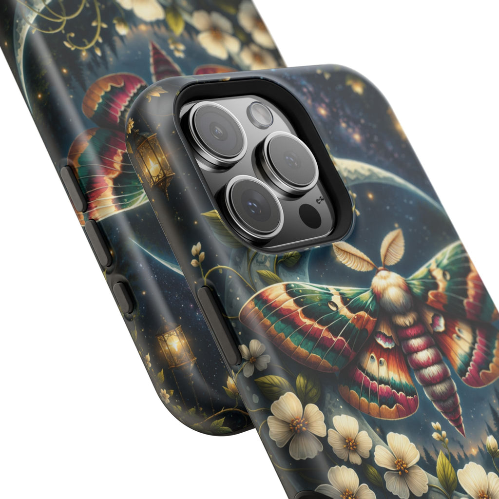 Mystic Moth Floral Nightscape Phone Case – MagSafe Cover
