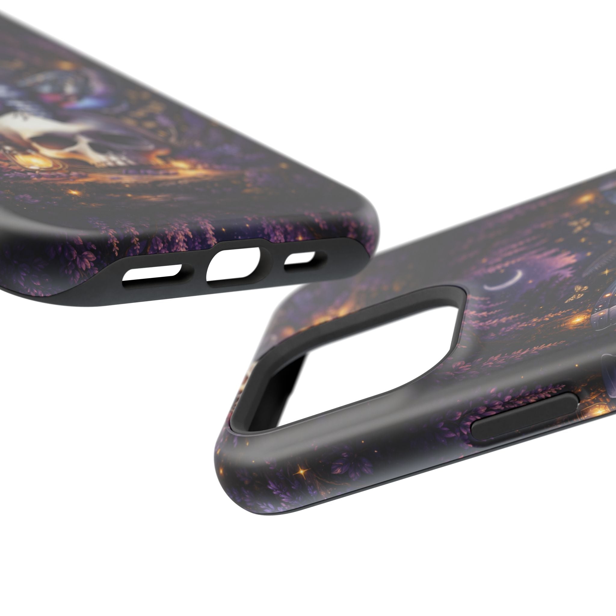 Moth & Skull Phone Case – Dark Mystical MagSafe-Compatible Cover