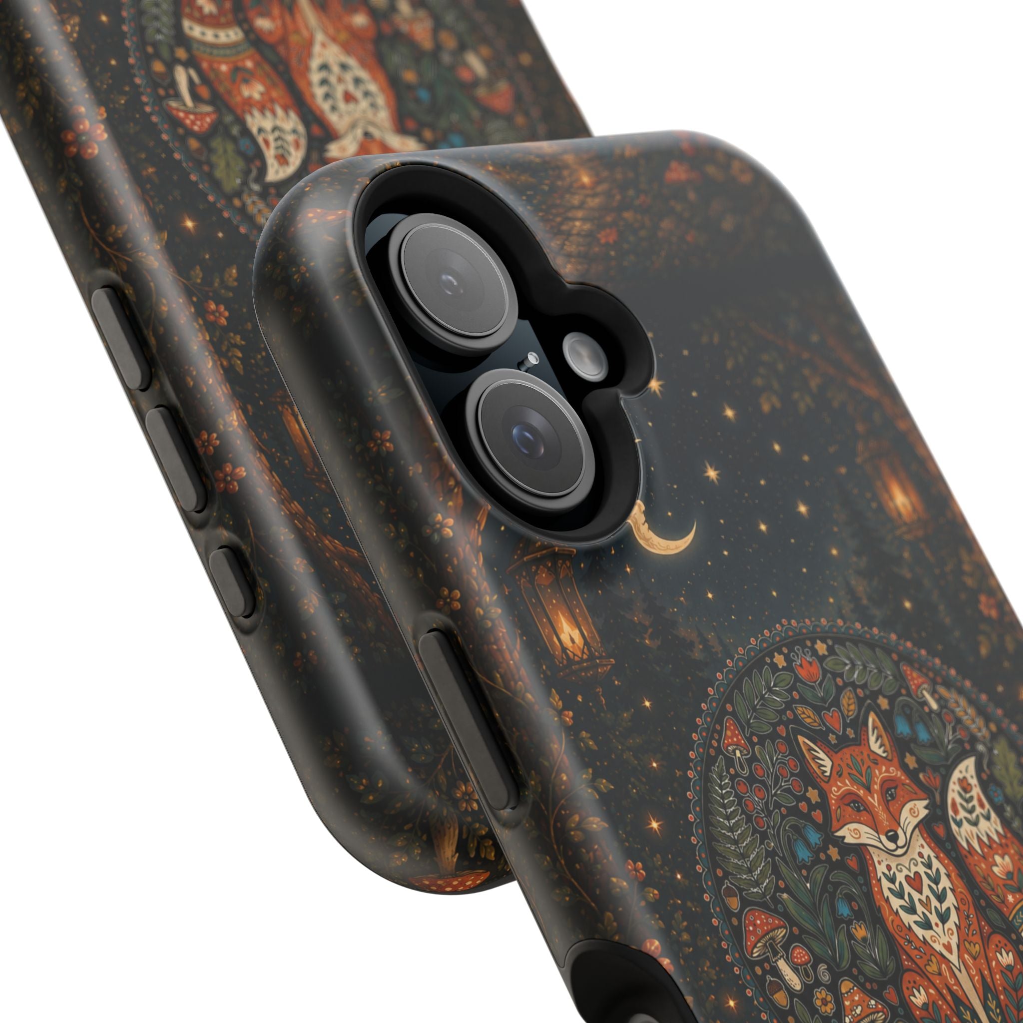 Mystic Forest Fox Phone Case – Woodland MagSafe-Compatible Cover