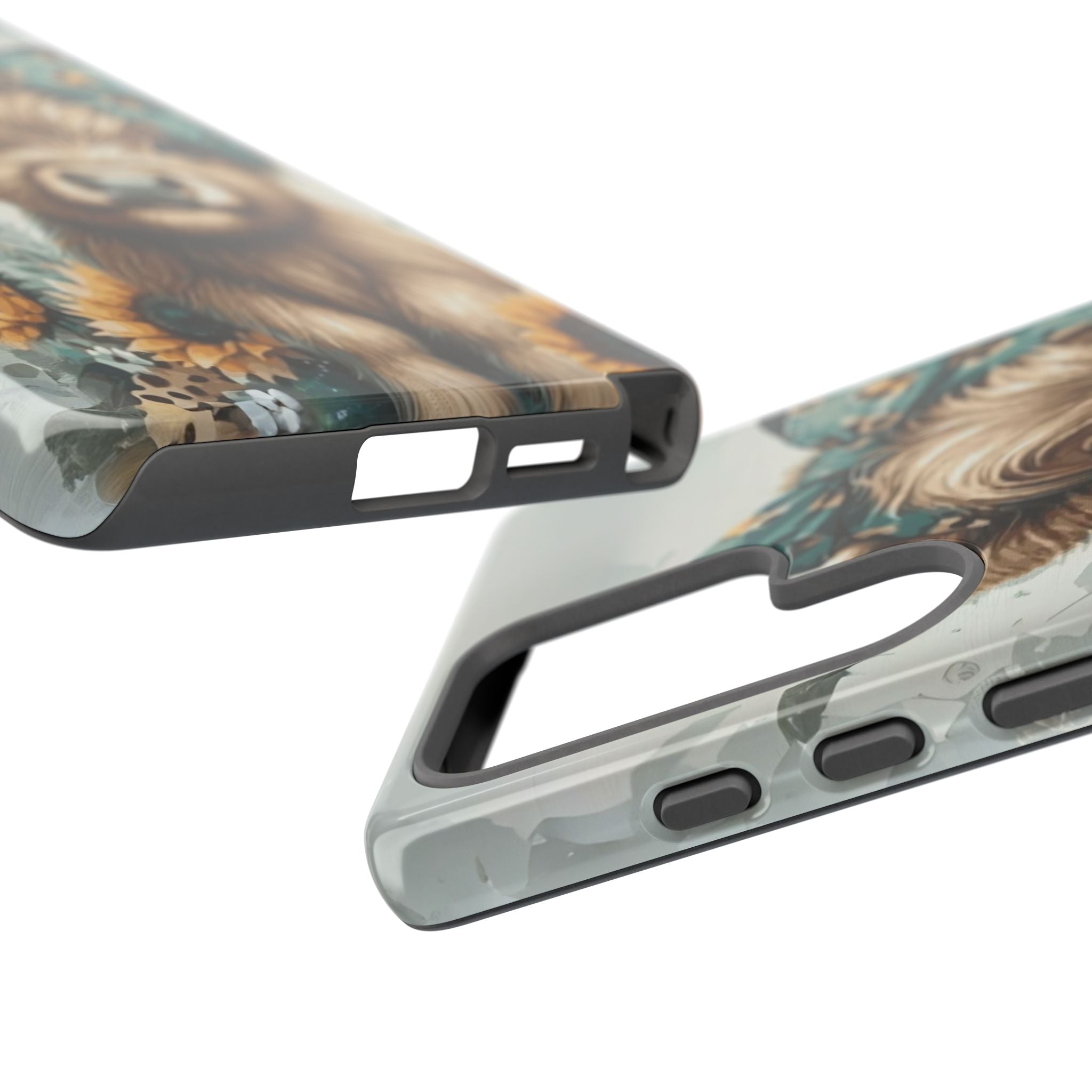 Adorable Cow Phone Case – Floral Farmhouse Design, Cute Animal Lover Gift