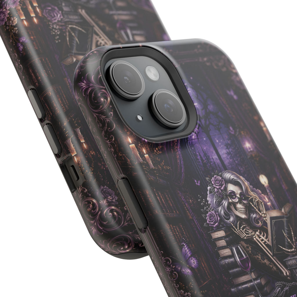 Dark Romance Book Club Phone Case – Gothic MagSafe-Compatible Case