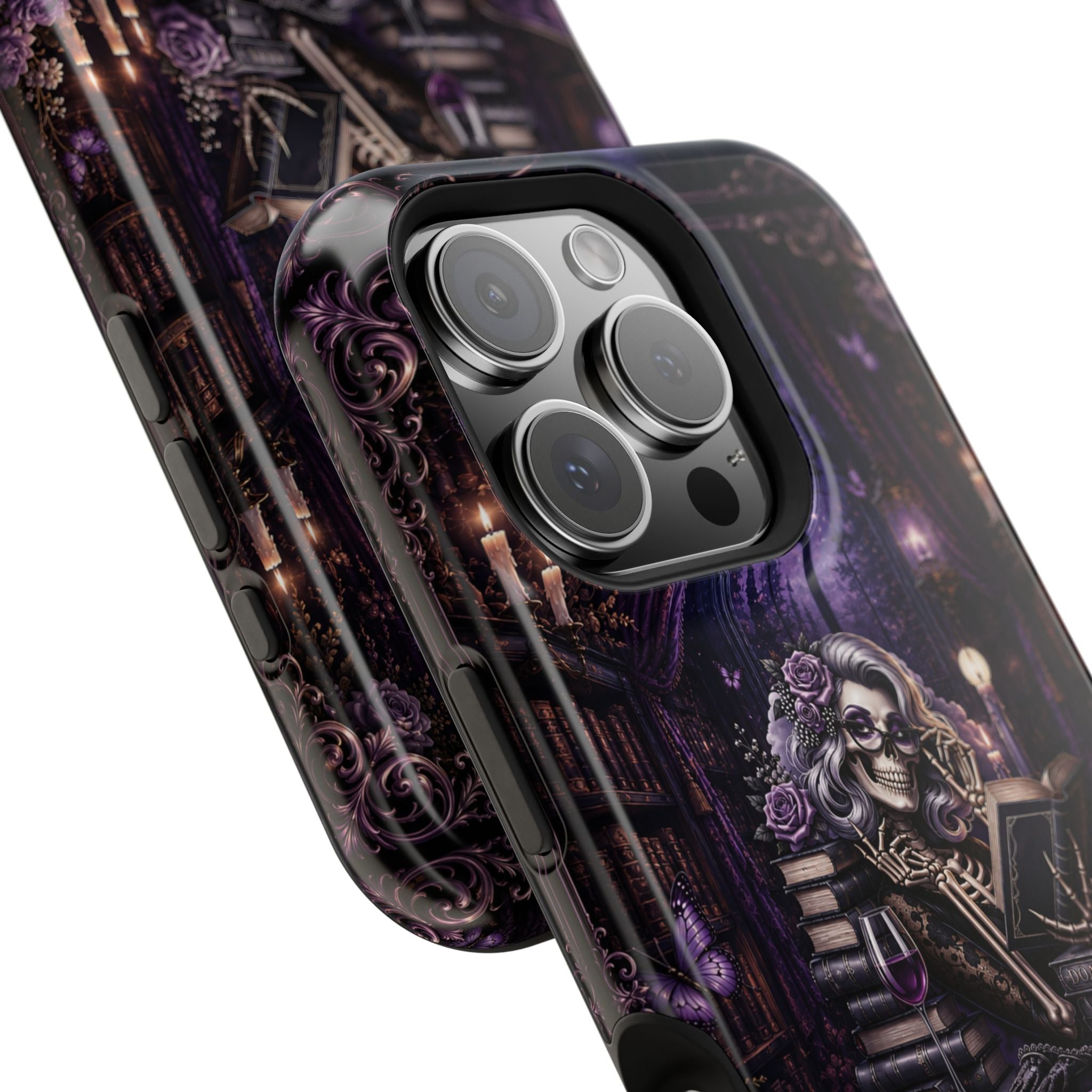 Dark Romance Book Club Phone Case – Gothic MagSafe-Compatible Case