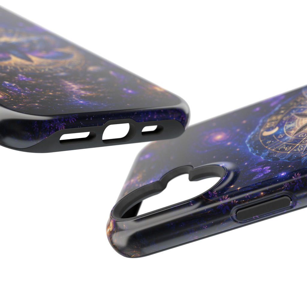 Astrological Moth Phone Case – Celestial MagSafe-Compatible Cover