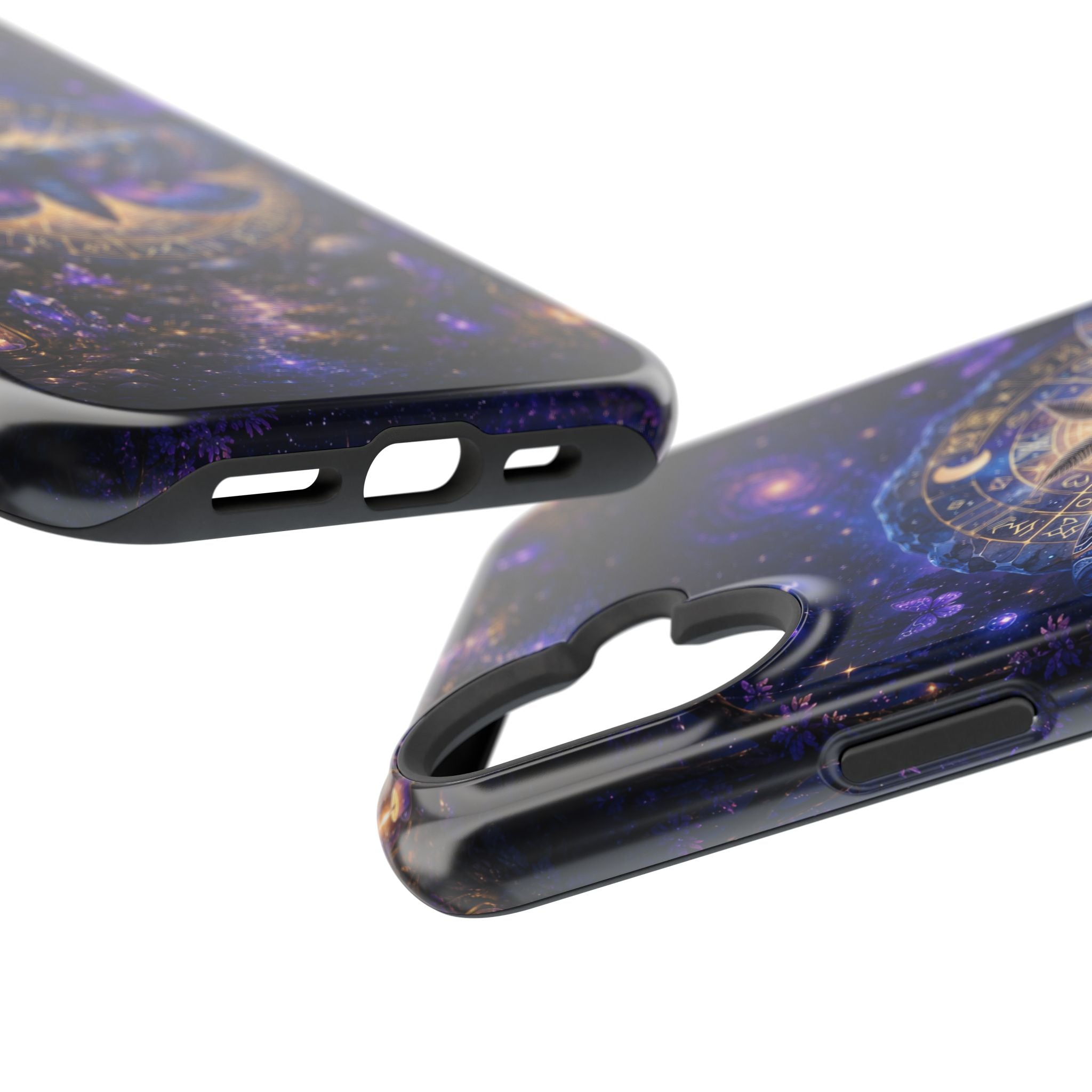 Astrological Moth Phone Case – Celestial MagSafe-Compatible Cover