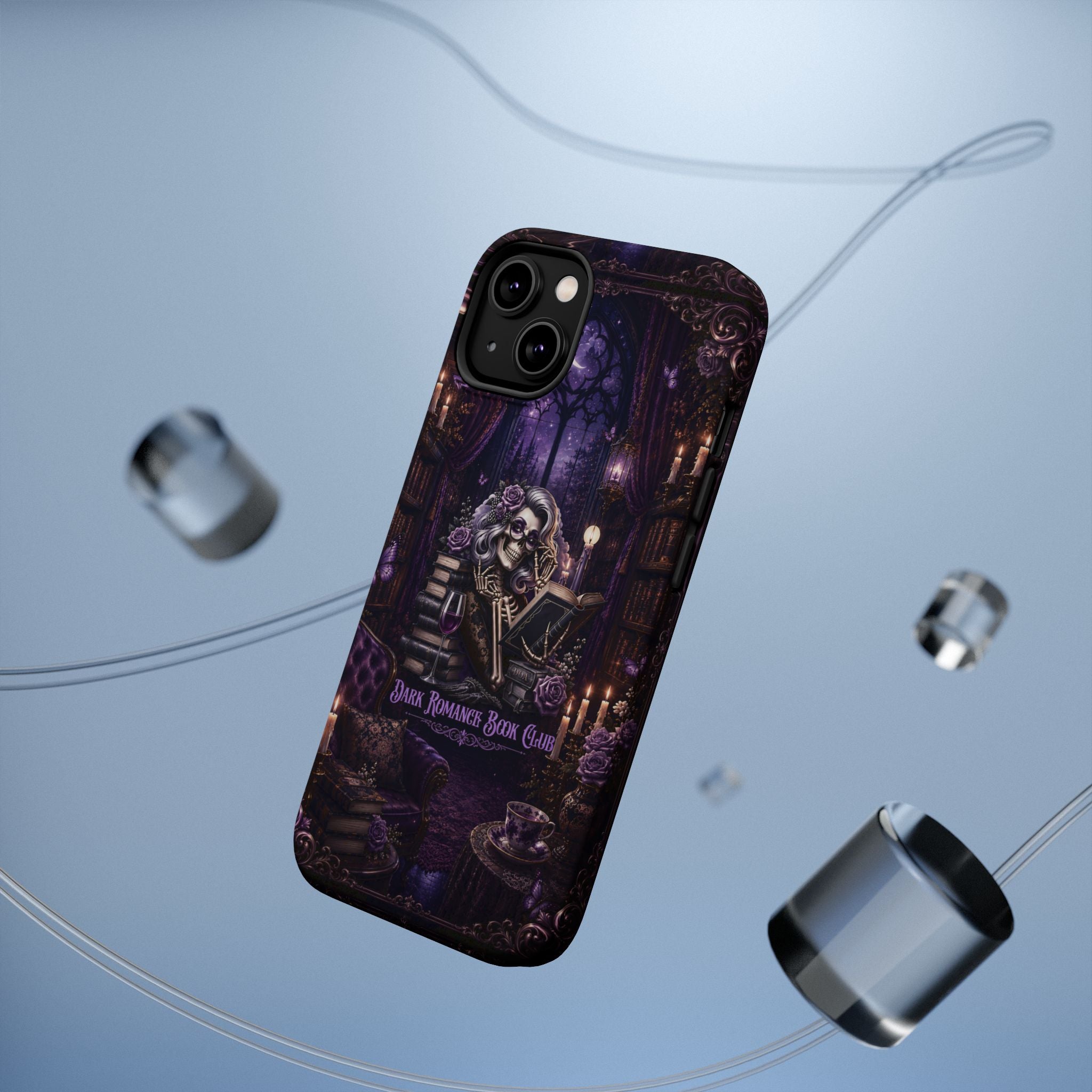 Dark Romance Book Club Phone Case – Gothic MagSafe-Compatible Case