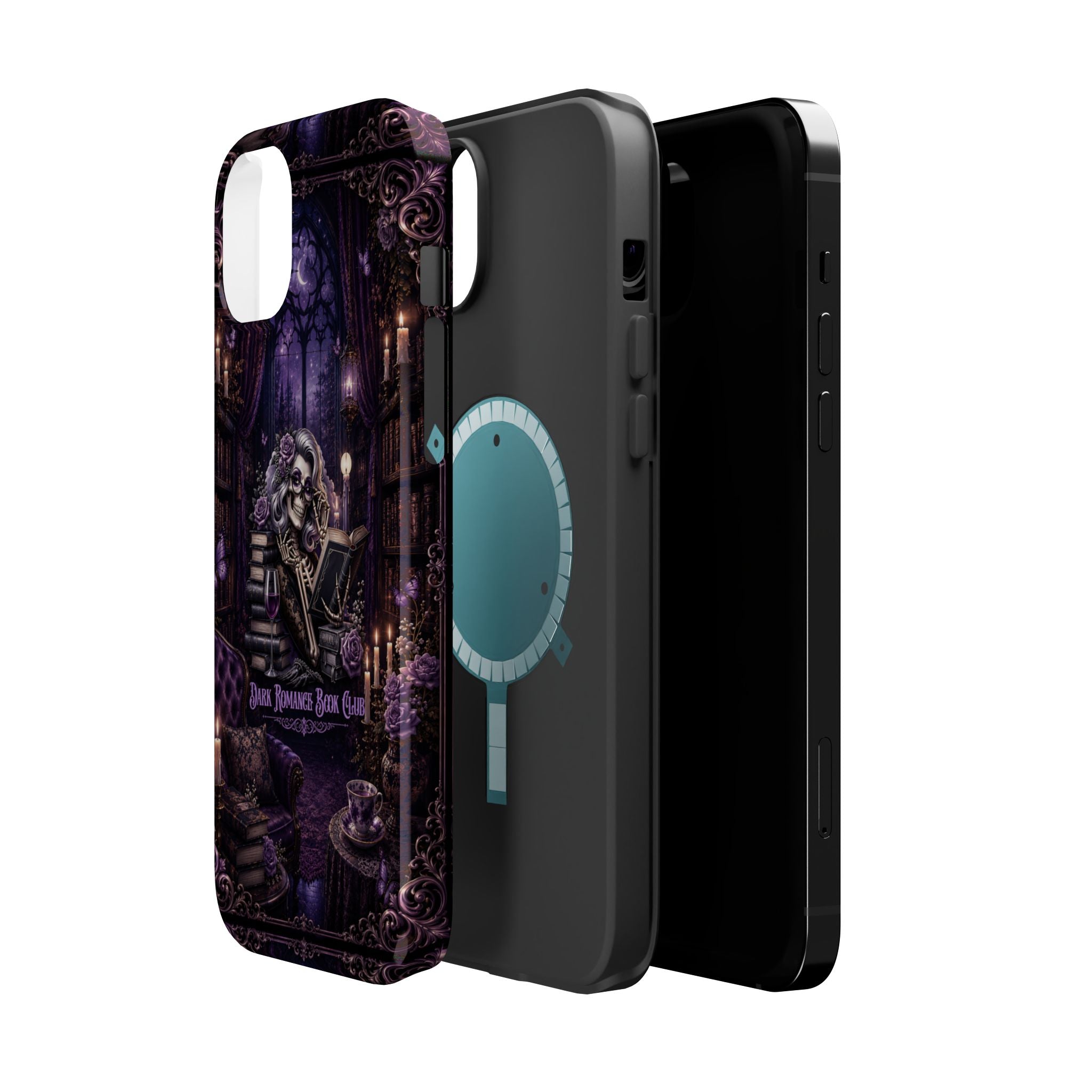 Dark Romance Book Club Phone Case – Gothic MagSafe-Compatible Case