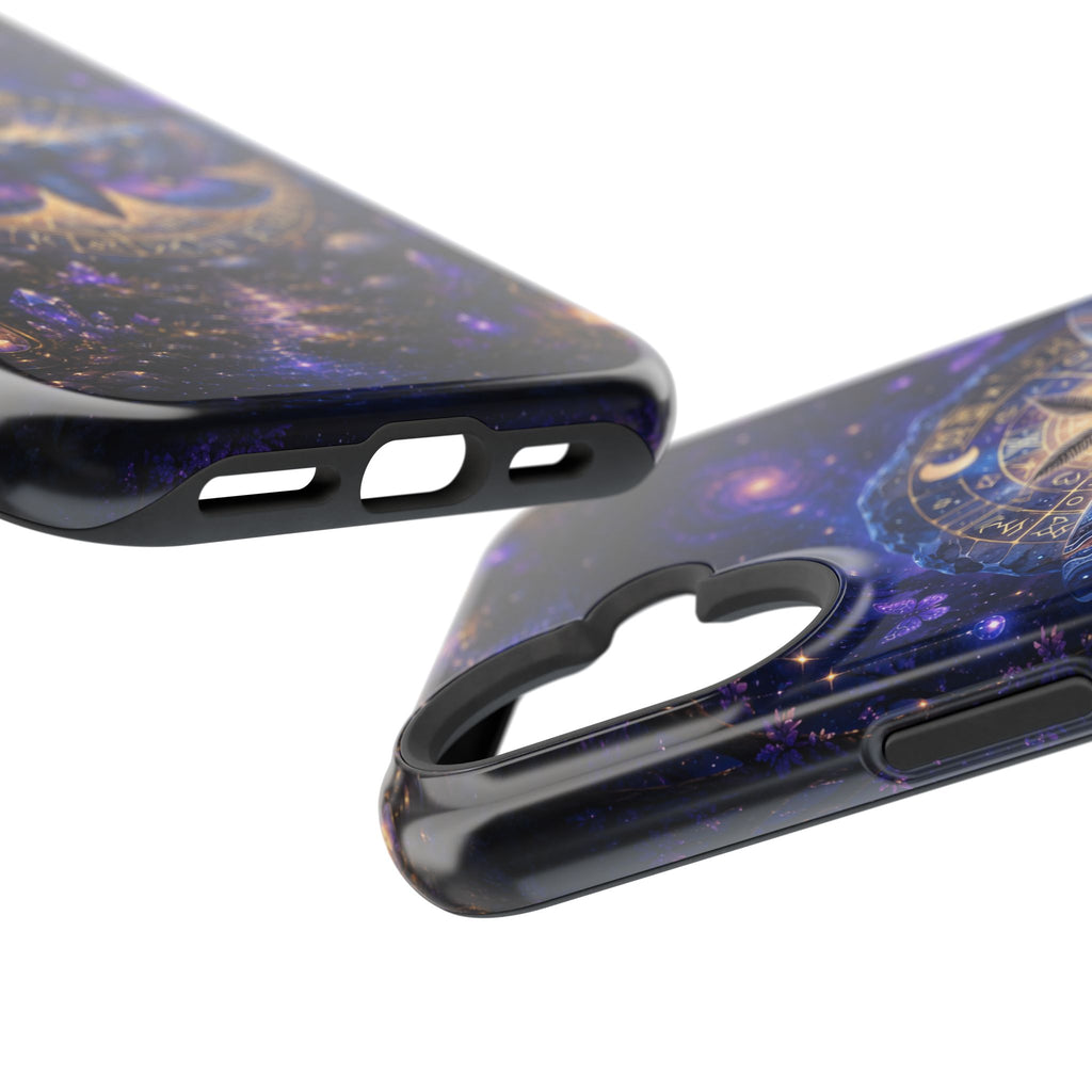 Astrological Moth Phone Case – Celestial MagSafe-Compatible Cover