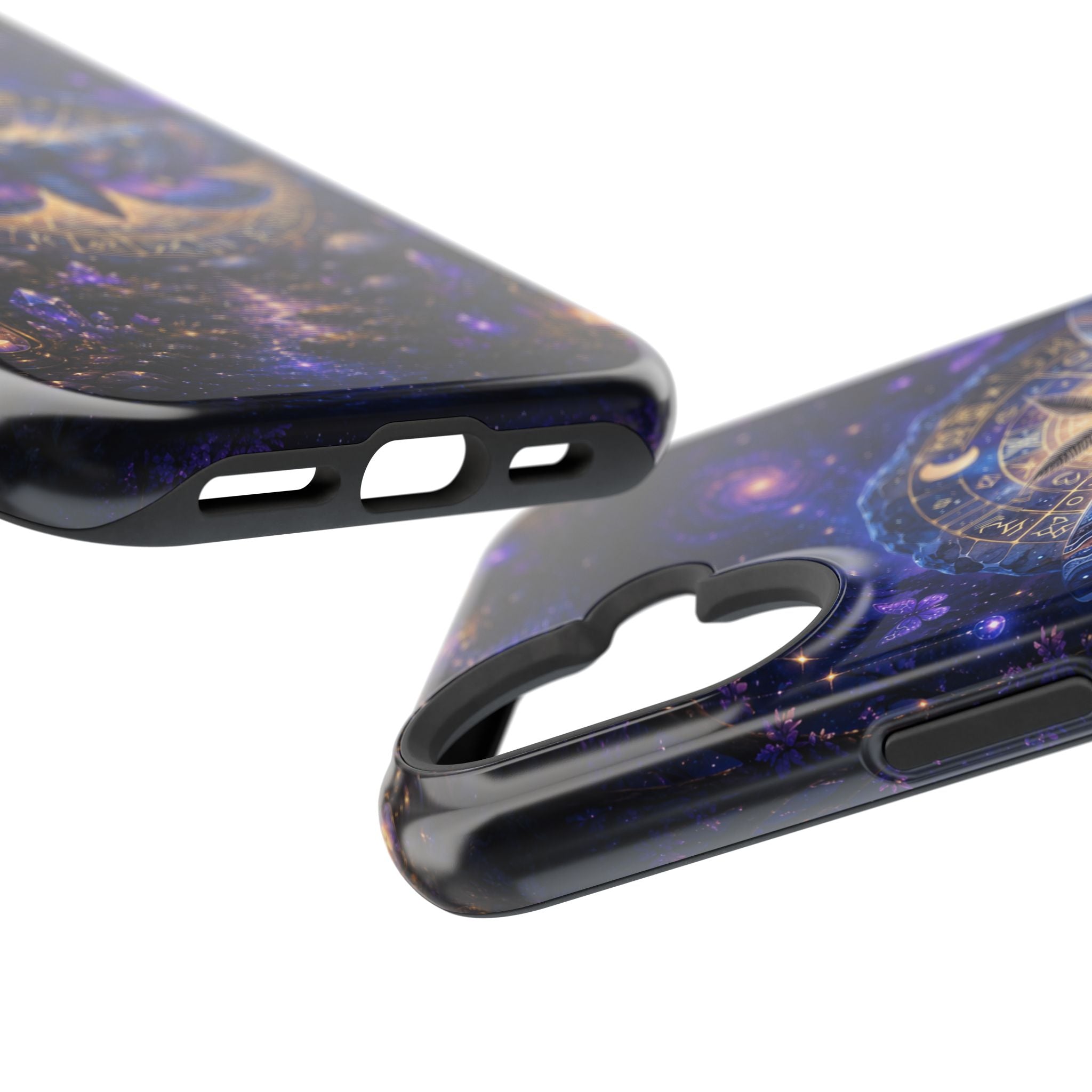 Astrological Moth Phone Case – Celestial MagSafe-Compatible Cover
