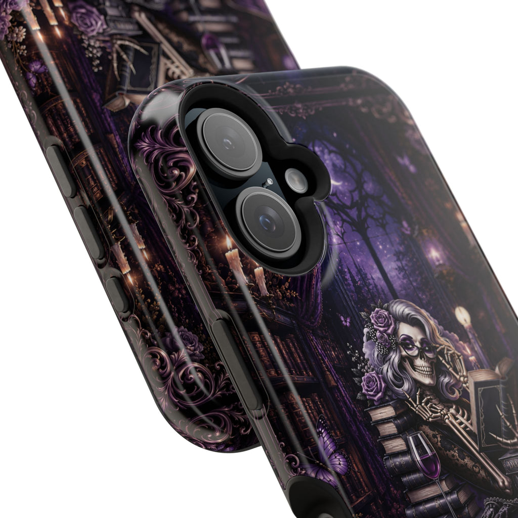 Dark Romance Book Club Phone Case – Gothic MagSafe-Compatible Case