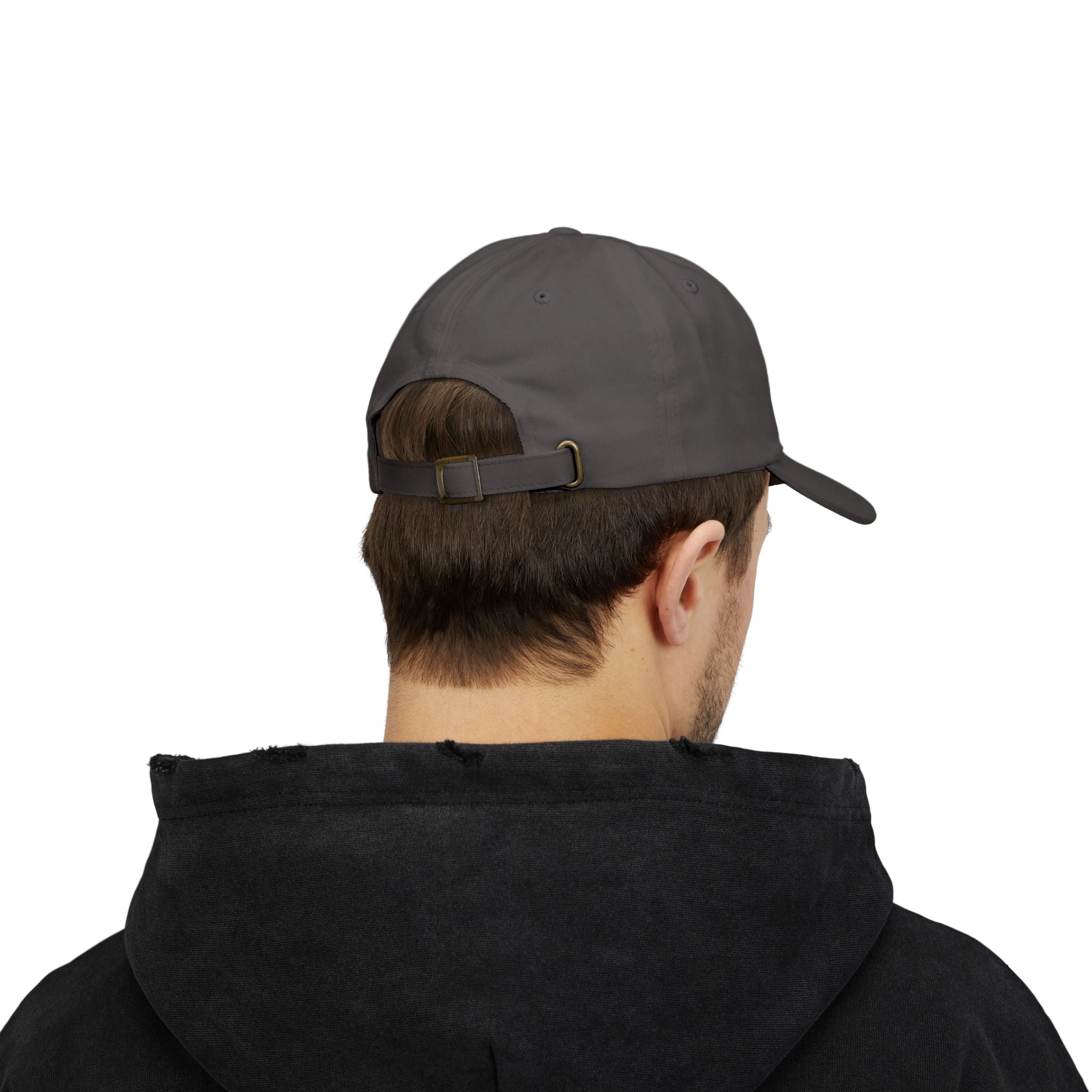 #GIRLDAD Embroidered Classic Dad Cap — Pink & White Distressed Hat for Proud Fathers