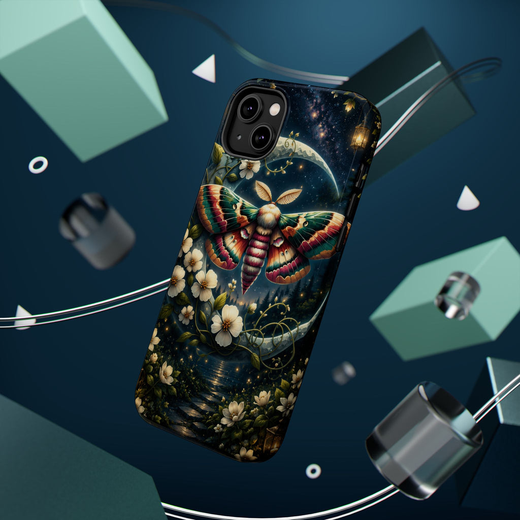 Mystic Moth Floral Nightscape Phone Case – MagSafe Cover