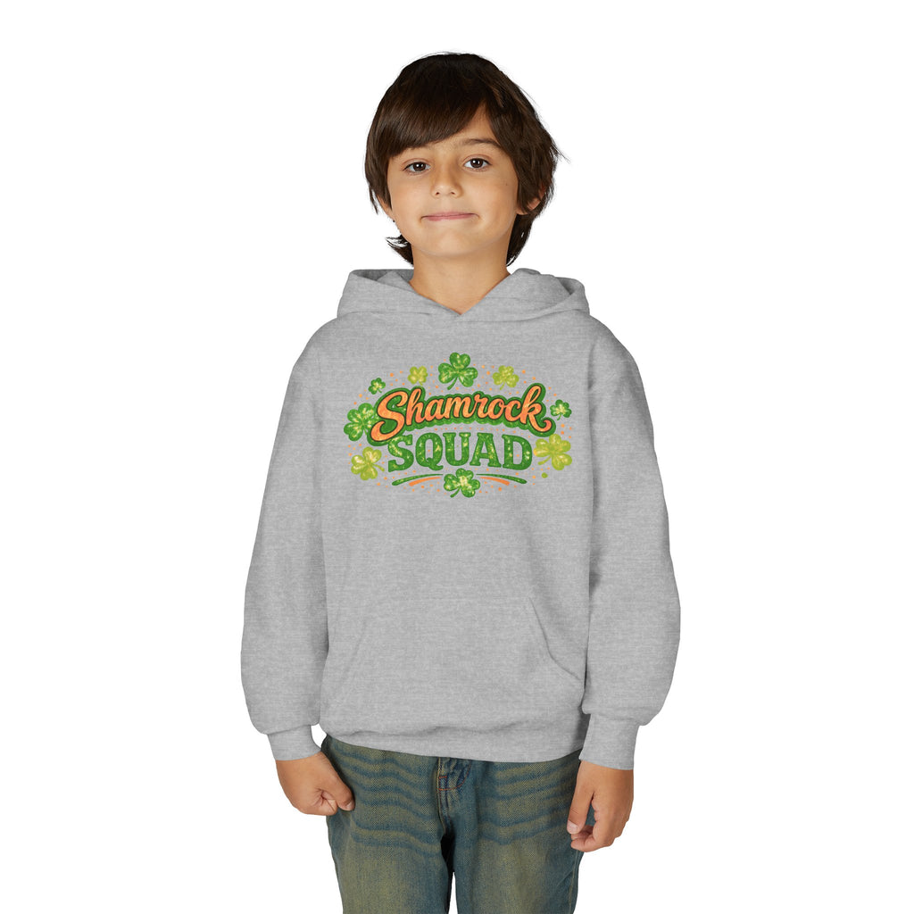 Little Leprechaun Youth Shamrock Squad Hoodie — St. Patrick’s Day Sweatshirt