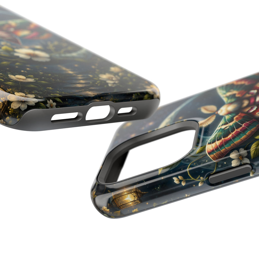 Mystic Moth Floral Nightscape Phone Case – MagSafe Cover