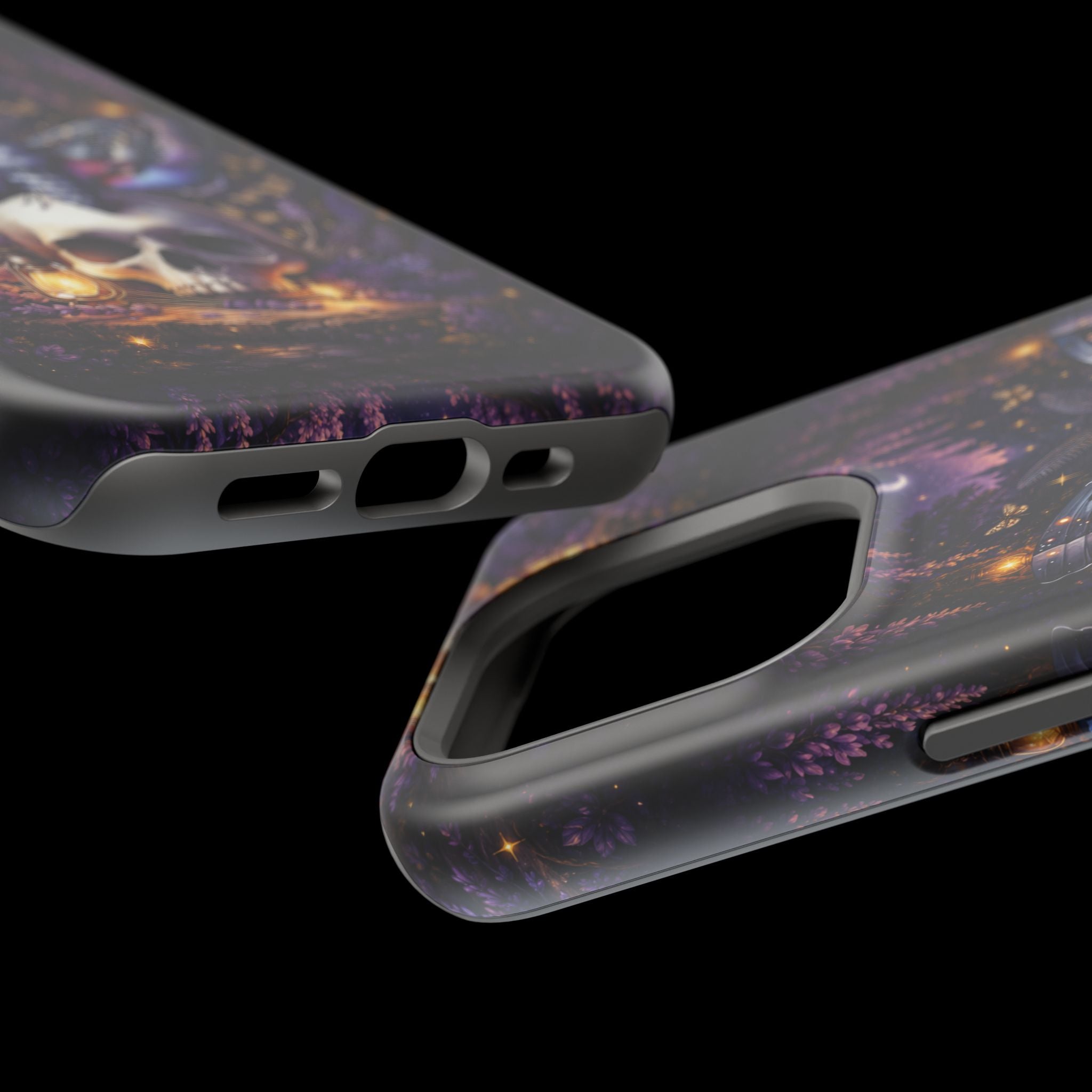Moth & Skull Phone Case – Dark Mystical MagSafe-Compatible Cover