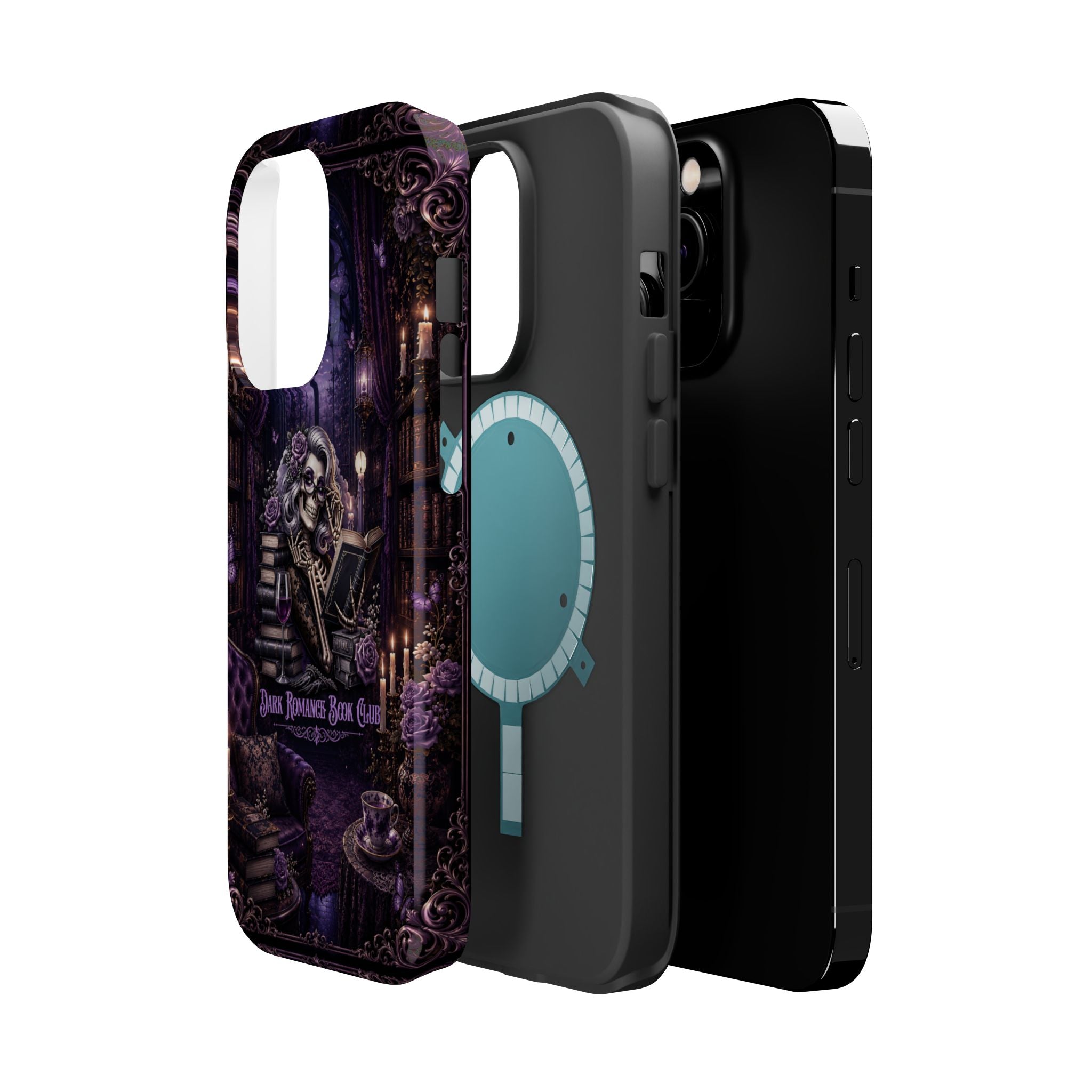 Dark Romance Book Club Phone Case – Gothic MagSafe-Compatible Case