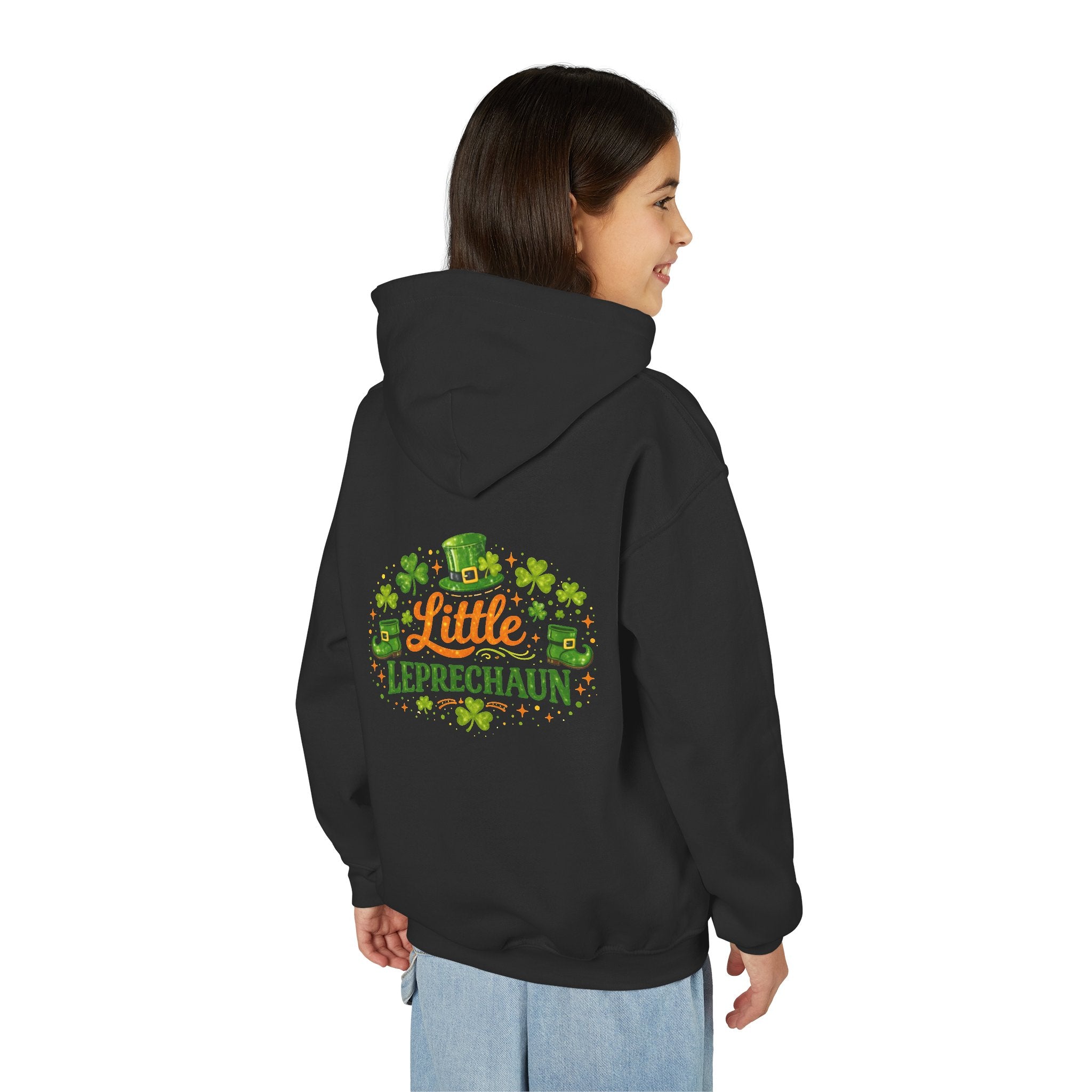 Little Leprechaun Youth Shamrock Squad Hoodie — St. Patrick’s Day Sweatshirt