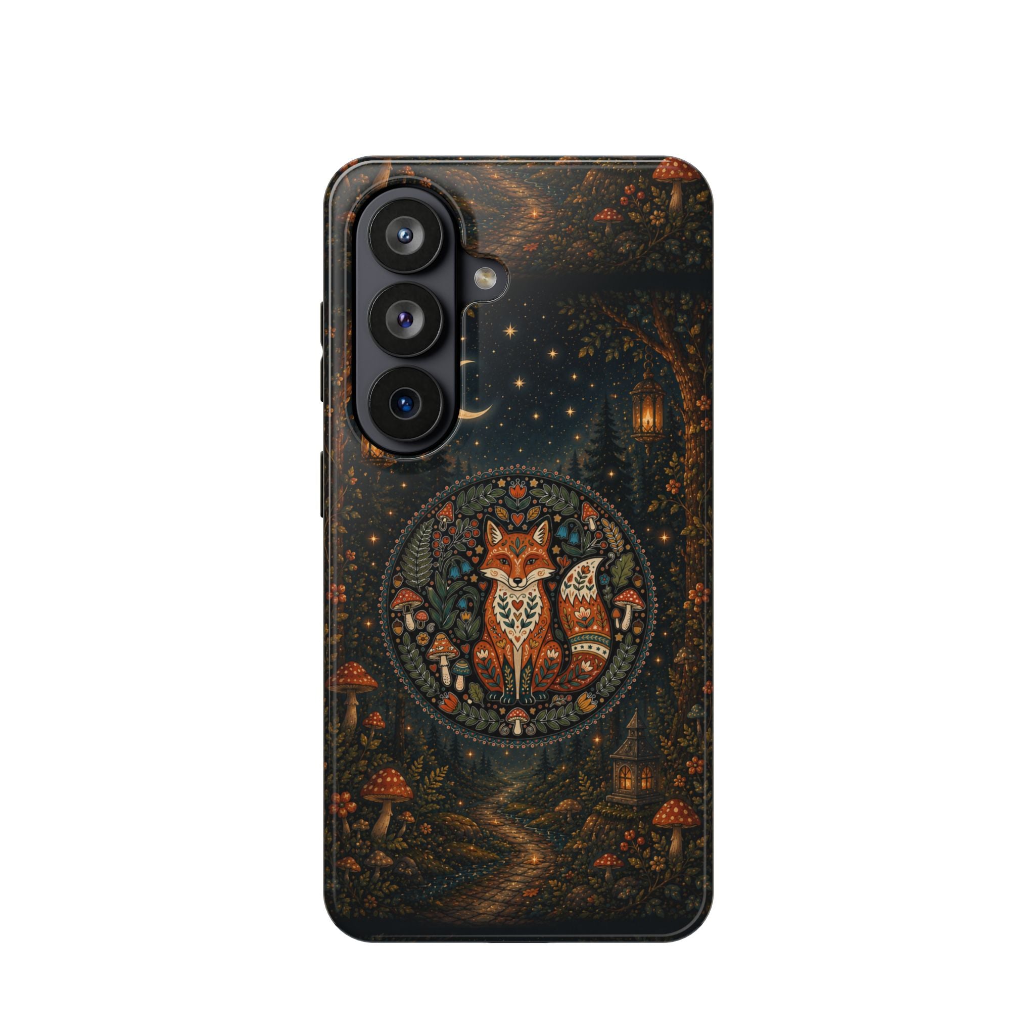 Mystic Forest Fox Phone Case – Woodland MagSafe-Compatible Cover