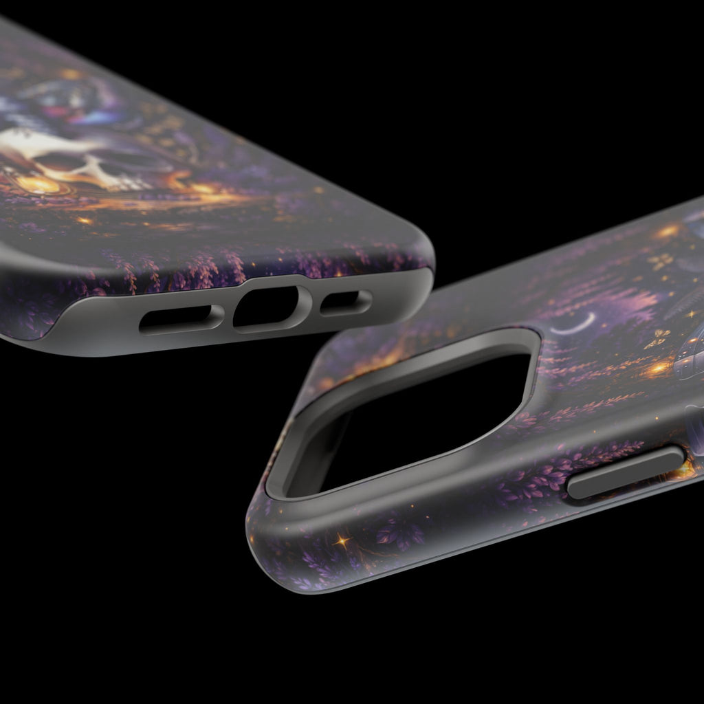 Moth & Skull Phone Case – Dark Mystical MagSafe-Compatible Cover