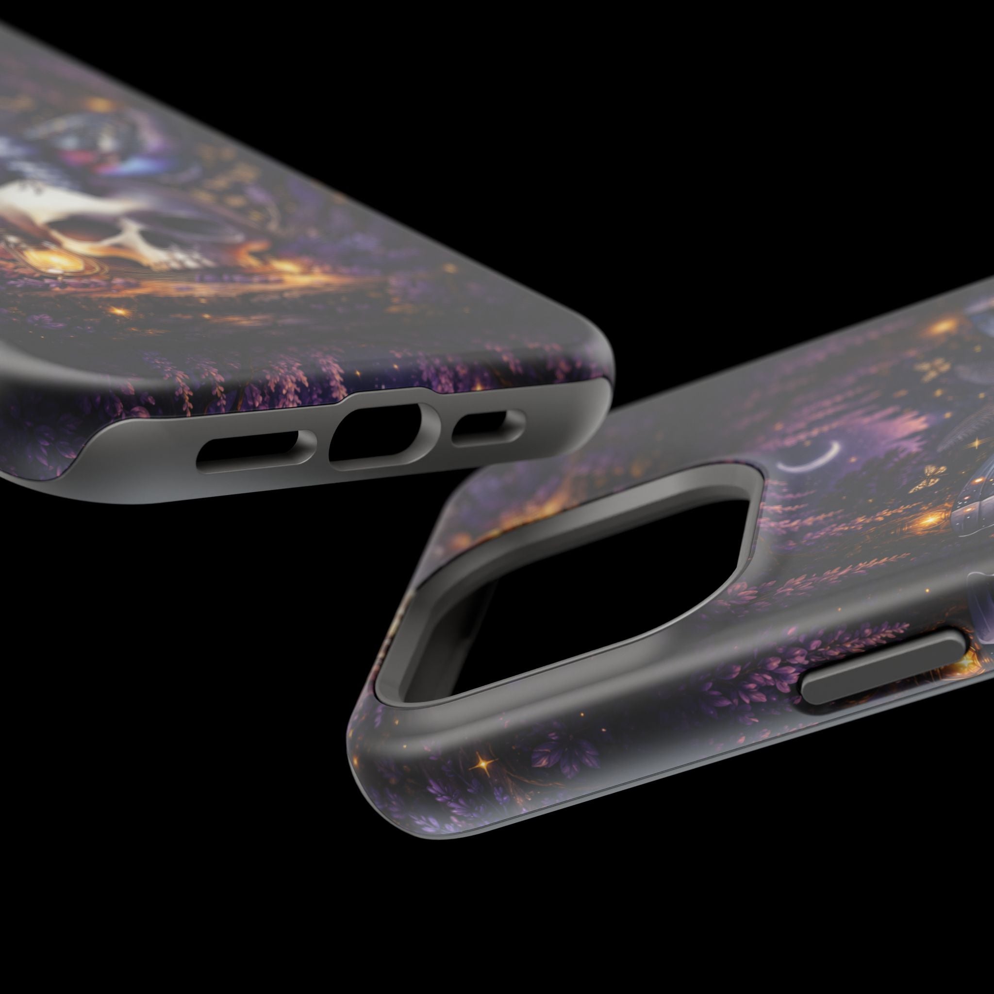 Moth & Skull Phone Case – Dark Mystical MagSafe-Compatible Cover