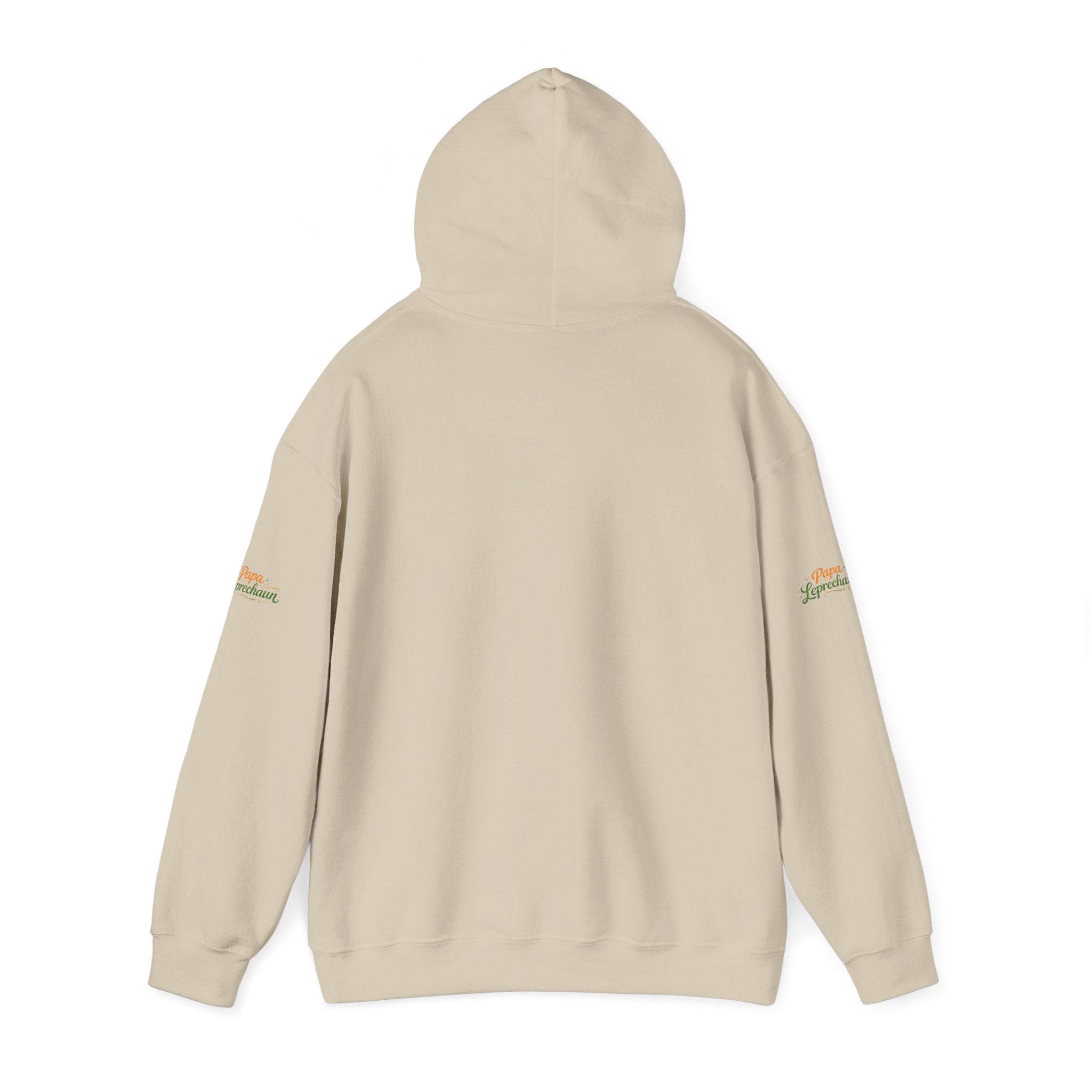 Papa Leprechaun Shamrock Squad Hoodie — St. Patrick’s Day Green Clover Sweatshirt