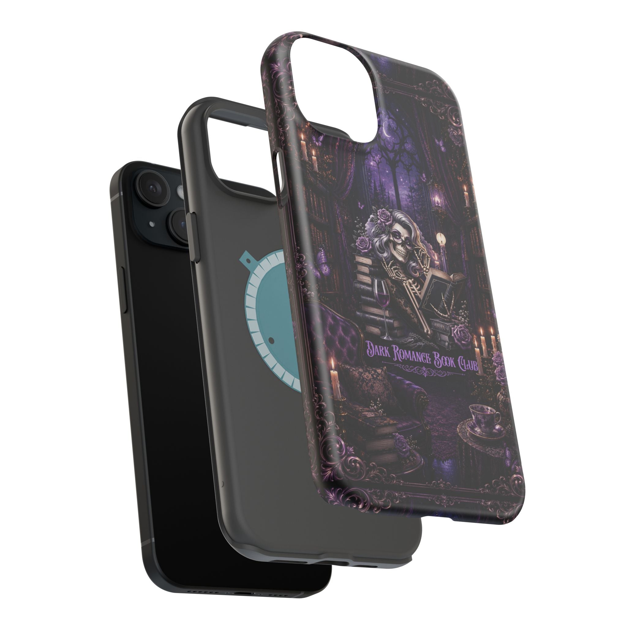 Dark Romance Book Club Phone Case – Gothic MagSafe-Compatible Case