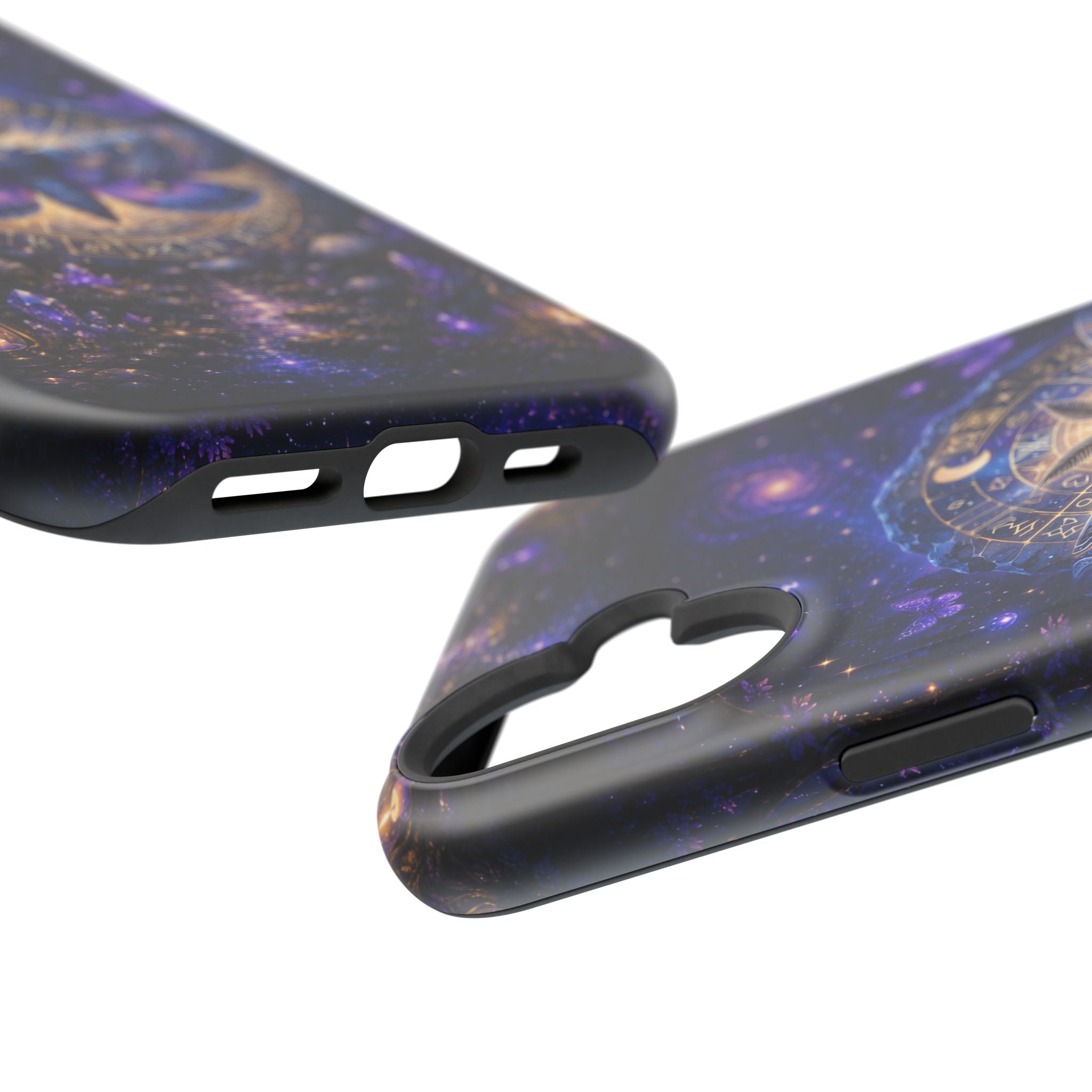 Astrological Moth Phone Case – Celestial MagSafe-Compatible Cover