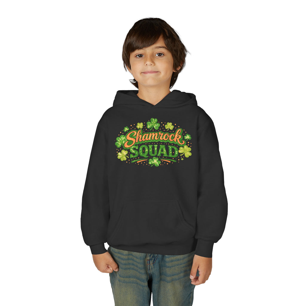 Little Leprechaun Youth Shamrock Squad Hoodie — St. Patrick’s Day Sweatshirt