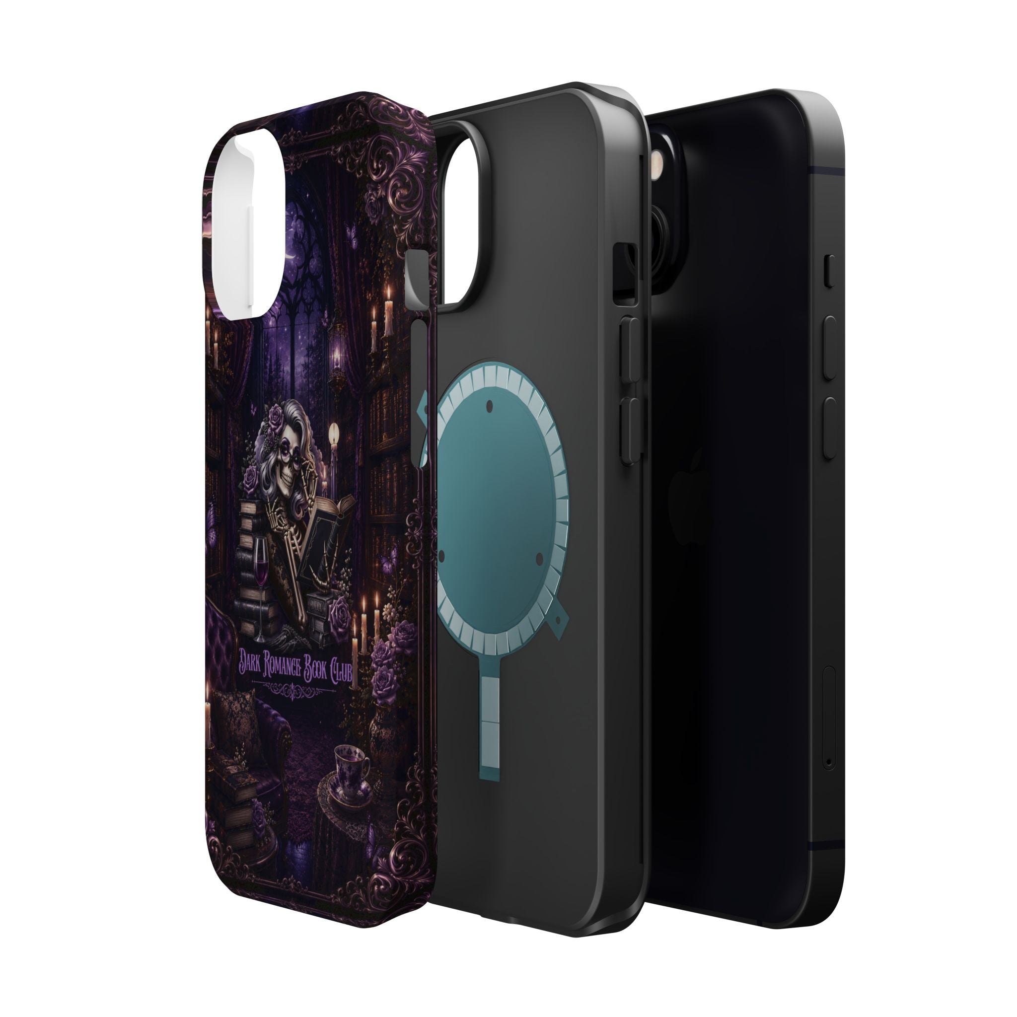 Dark Romance Book Club Phone Case – Gothic MagSafe-Compatible Case