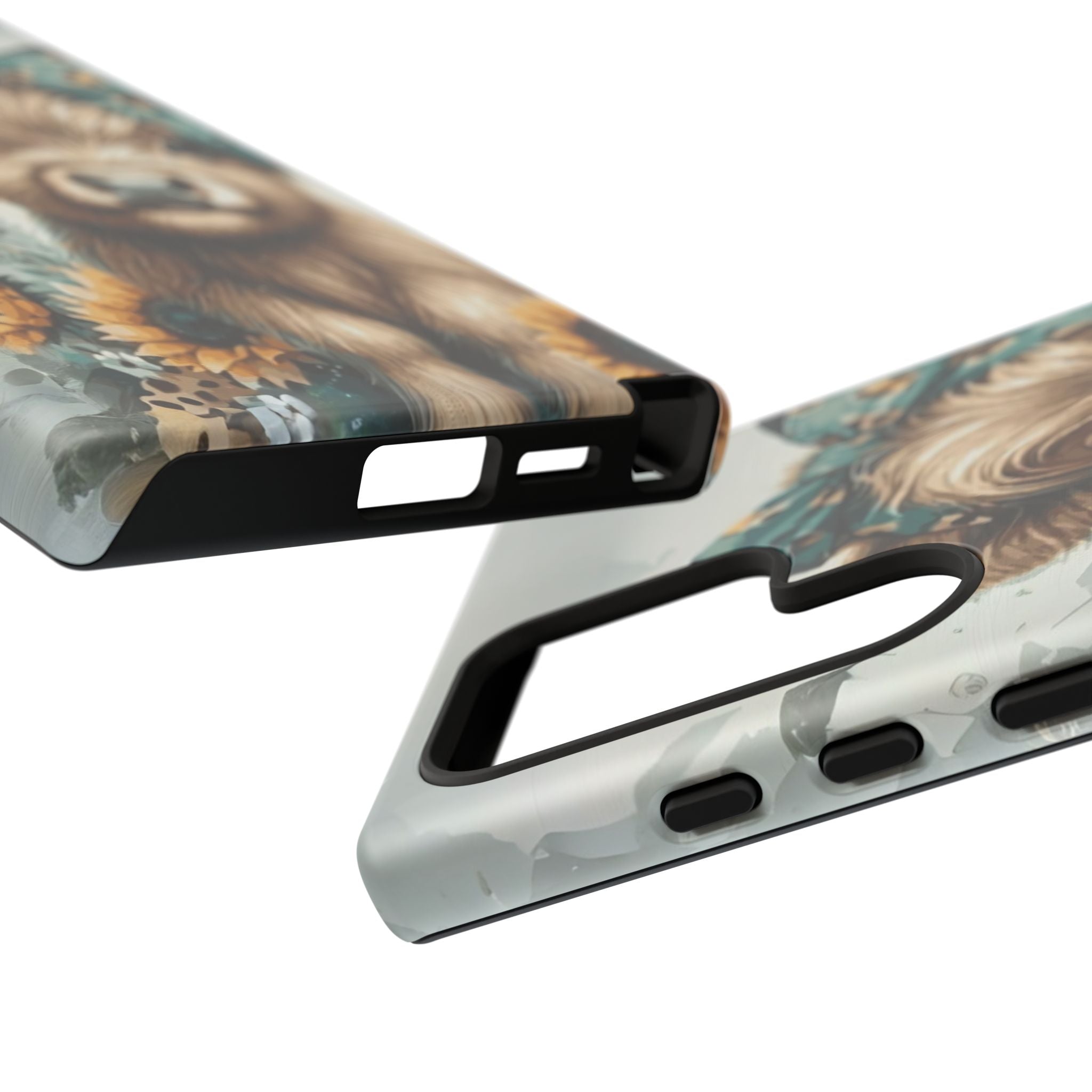 Adorable Cow Phone Case – Floral Farmhouse Design, Cute Animal Lover Gift