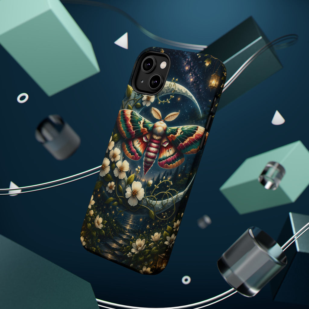 Mystic Moth Floral Nightscape Phone Case – MagSafe Cover