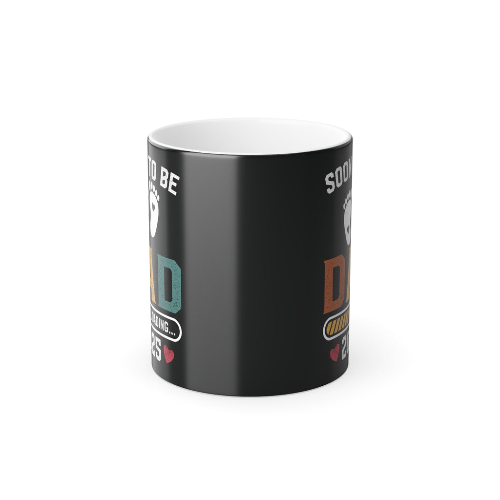 Baby Announcement Mug, Soon to Be Dad Color Morphing Mug