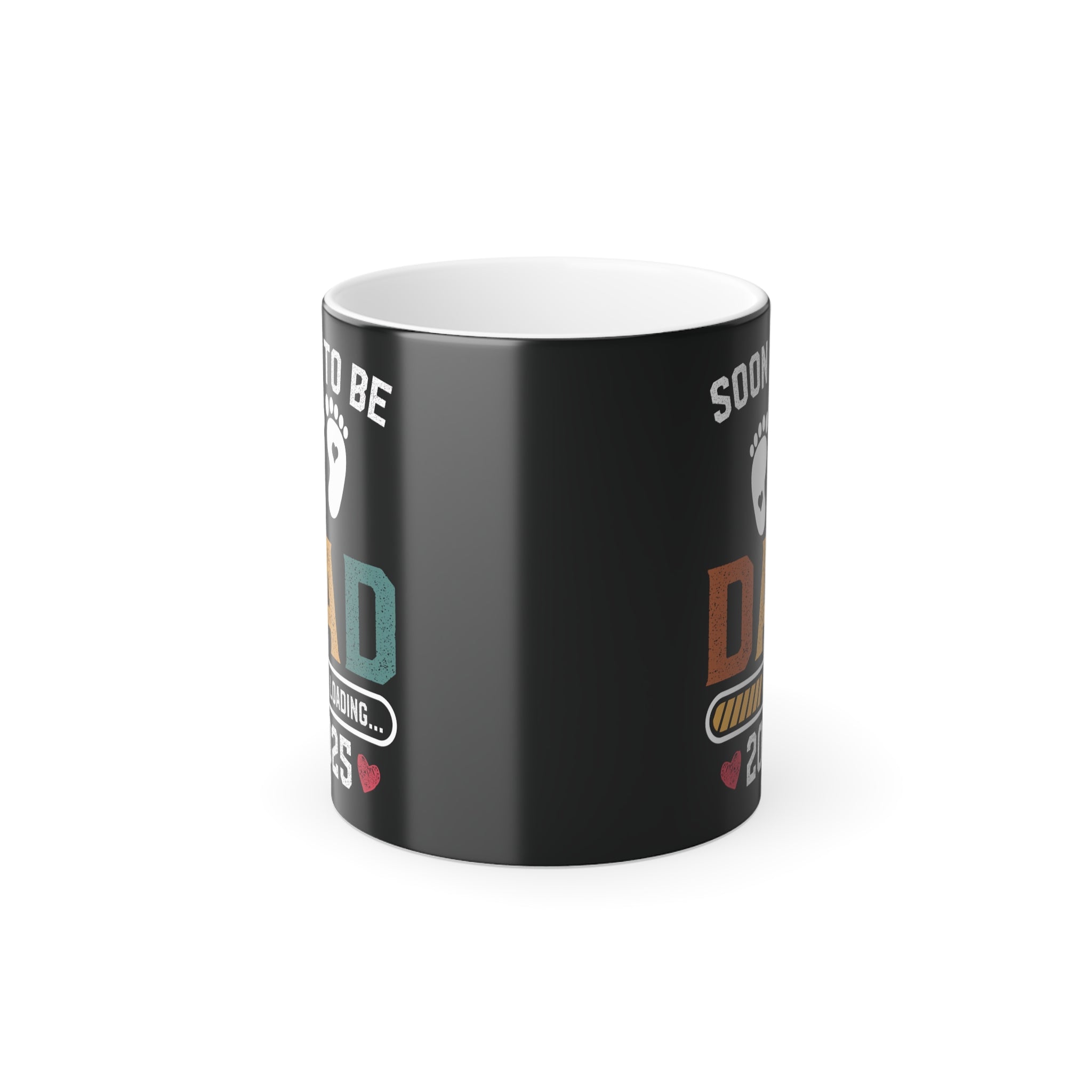 Baby Announcement Mug, Soon to Be Dad Color Morphing Mug