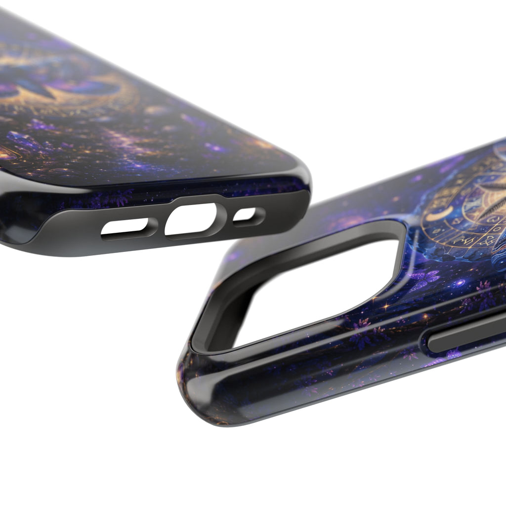 Astrological Moth Phone Case – Celestial MagSafe-Compatible Cover