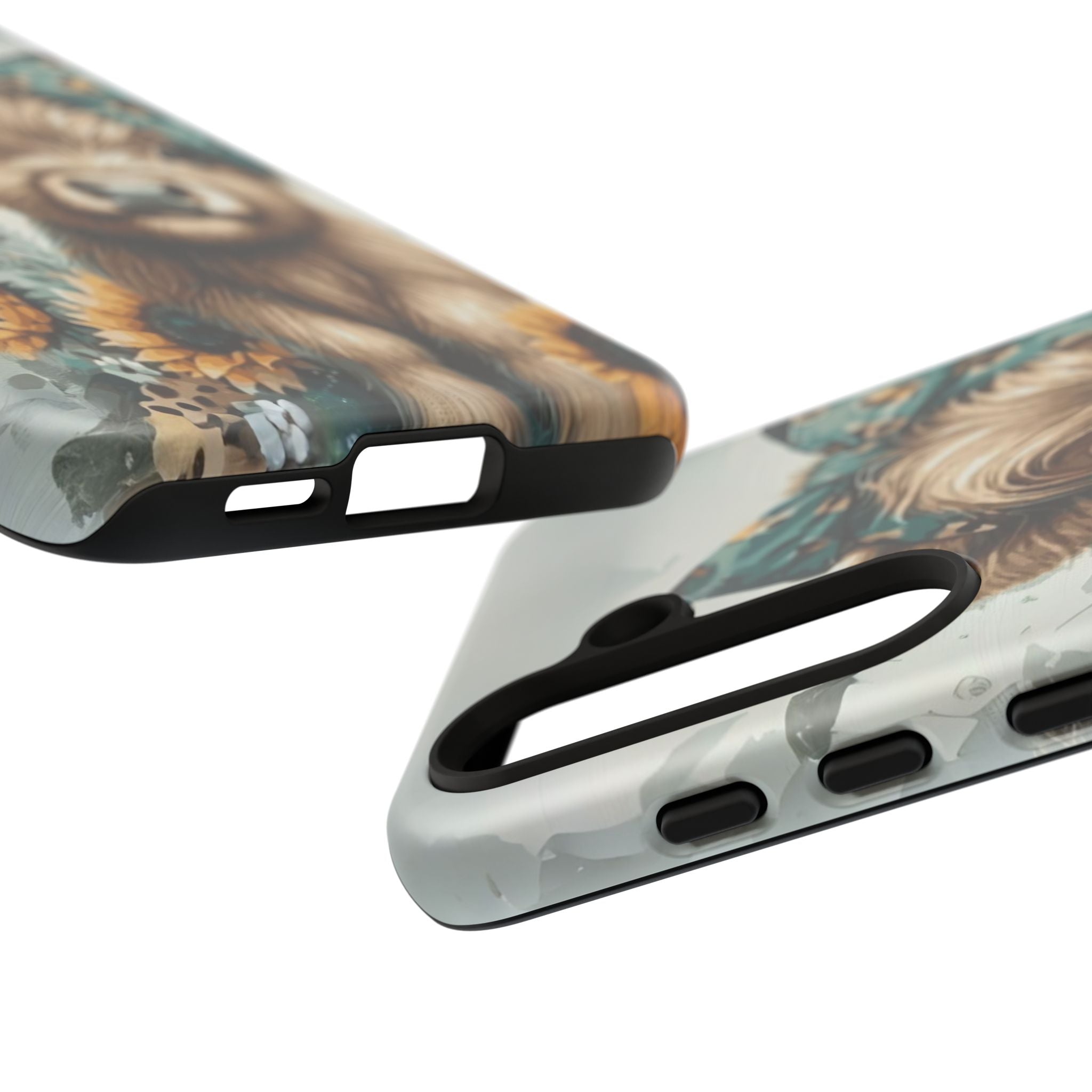 Adorable Cow Phone Case – Floral Farmhouse Design, Cute Animal Lover Gift