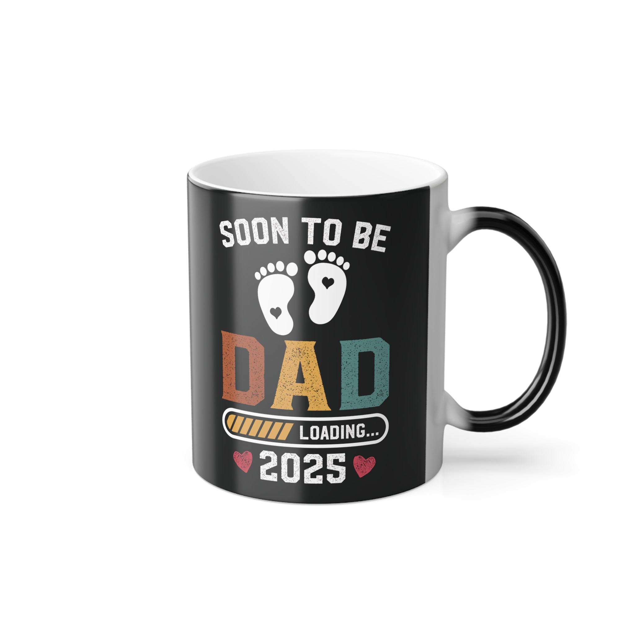 Baby Announcement Mug, Soon to Be Dad Color Morphing Mug