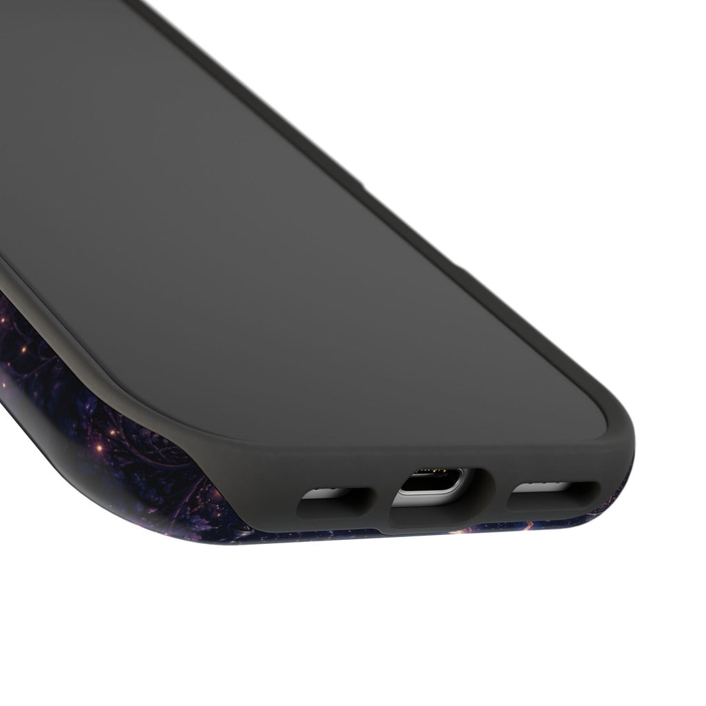 Mystical Rose & Moth Phone Case – Floral MagSafe-Compatible Cover