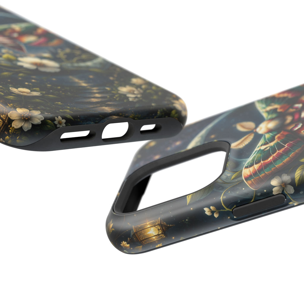 Mystic Moth Floral Nightscape Phone Case – MagSafe Cover