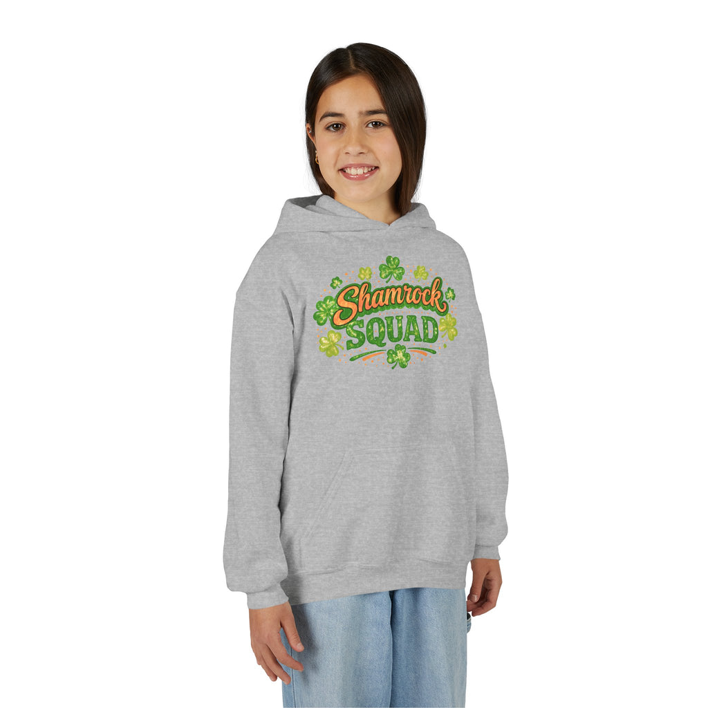 Little Leprechaun Youth Shamrock Squad Hoodie — St. Patrick’s Day Sweatshirt
