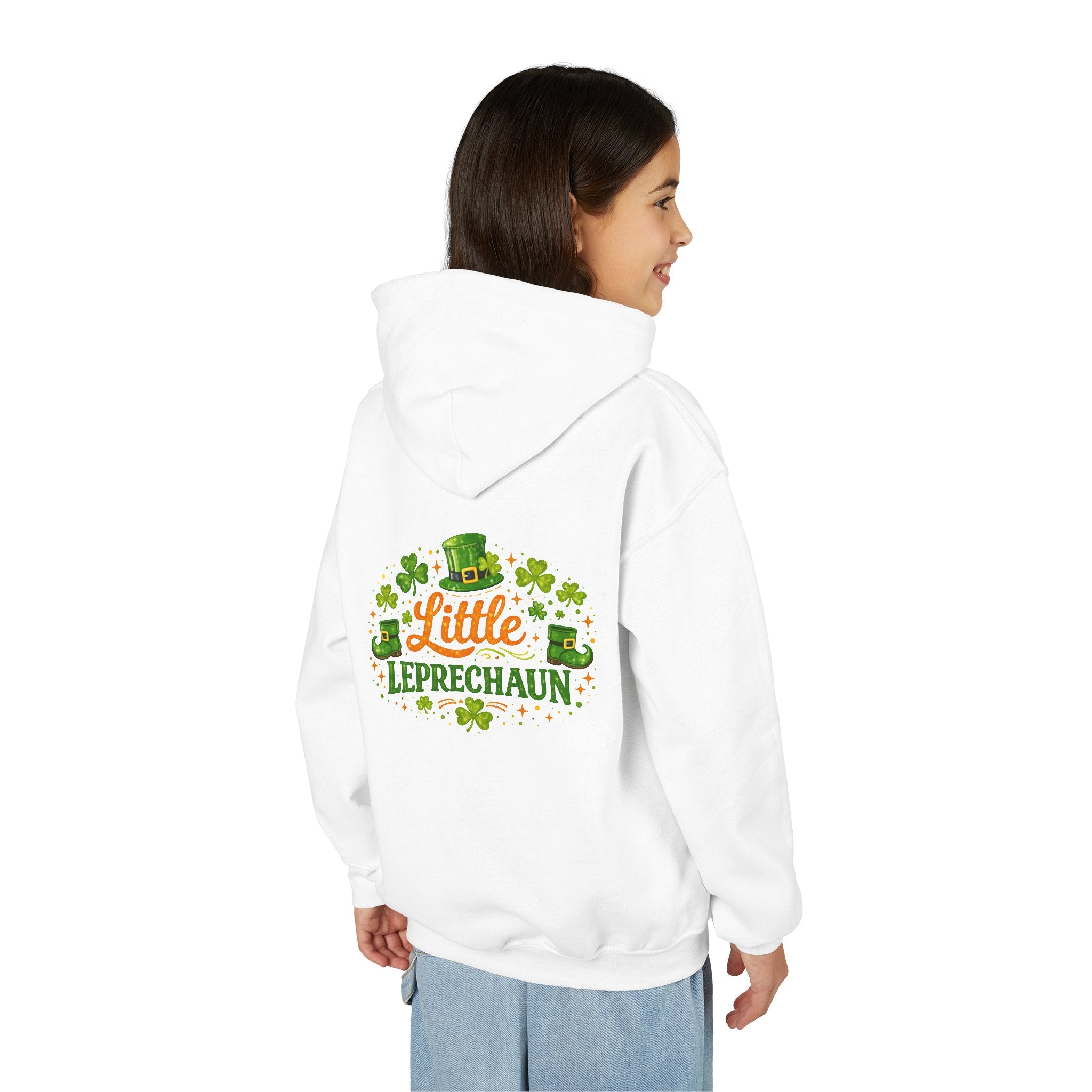 Little Leprechaun Youth Shamrock Squad Hoodie — St. Patrick’s Day Sweatshirt