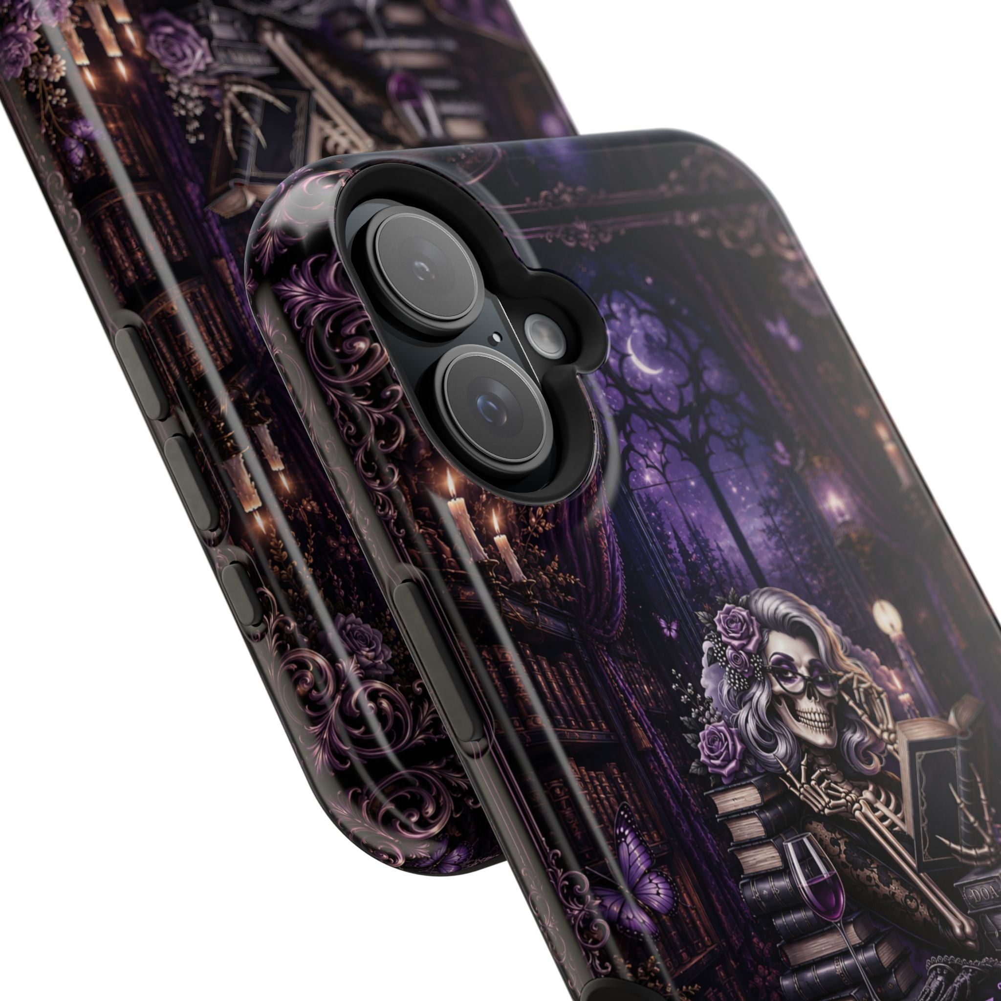 Dark Romance Book Club Phone Case – Gothic MagSafe-Compatible Case