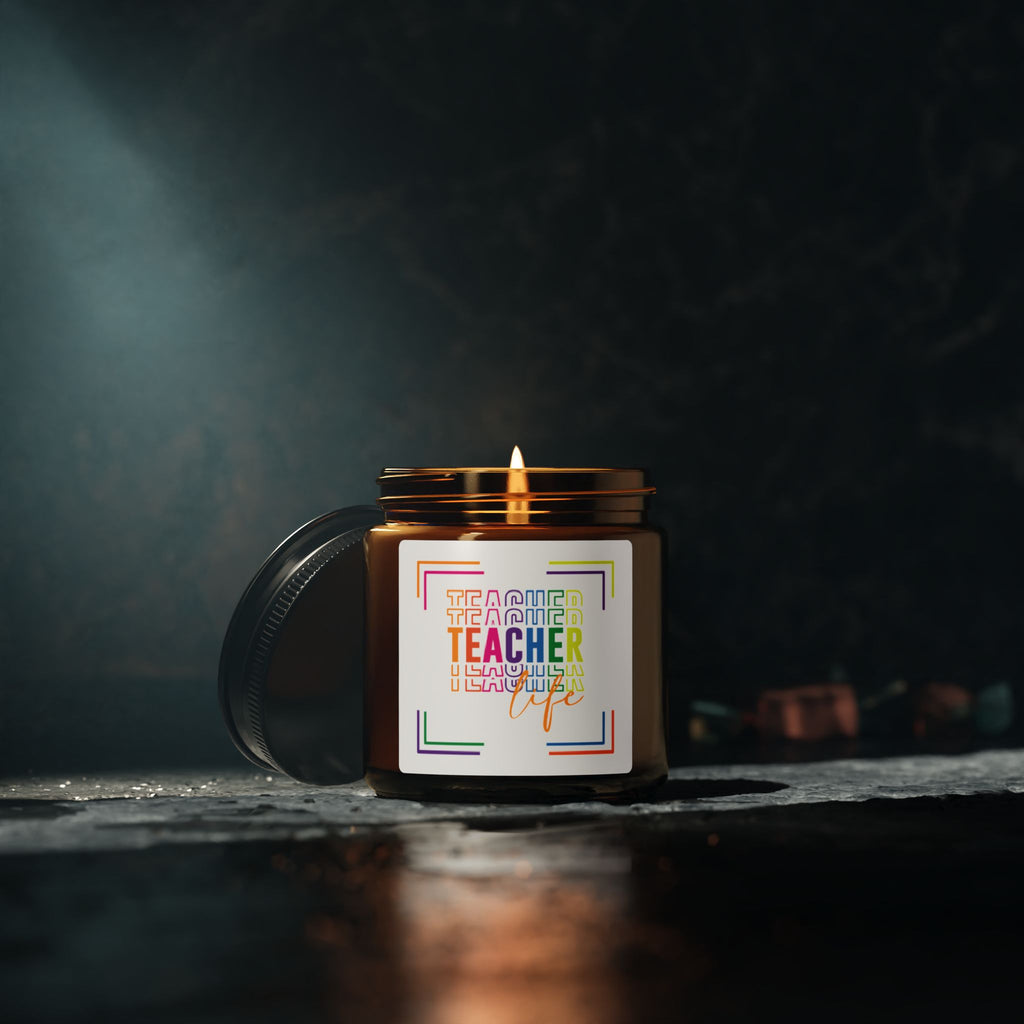 Teacher Appreciation Scented Soy Candle, Gift for Educators From Student, Graduation Candles Gift From Mom Dad, Holiday Gift Idea For Friend