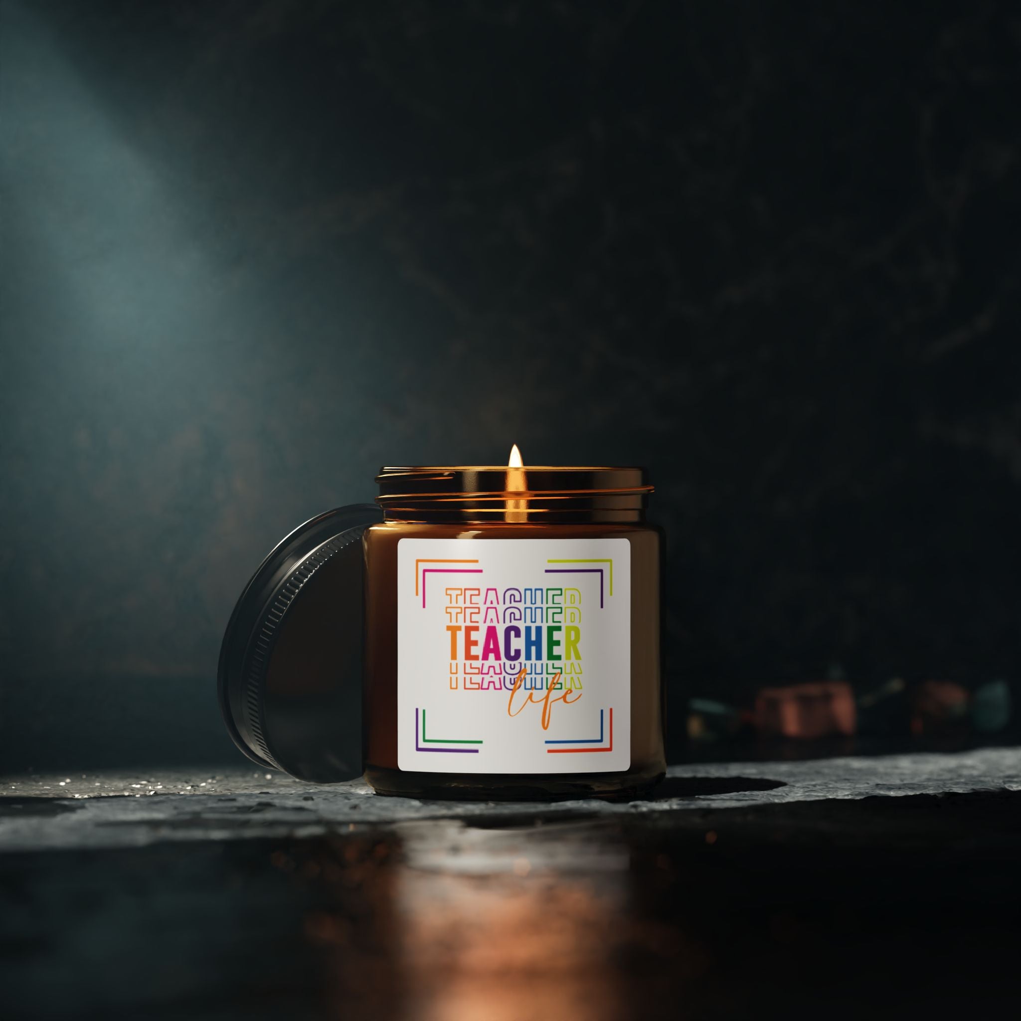 Teacher Appreciation Scented Soy Candle, Gift for Educators From Student, Graduation Candles Gift From Mom Dad, Holiday Gift Idea For Friend