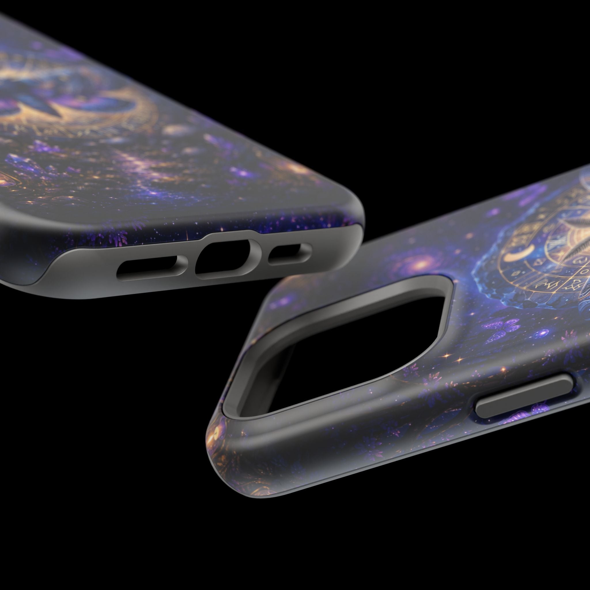 Astrological Moth Phone Case – Celestial MagSafe-Compatible Cover
