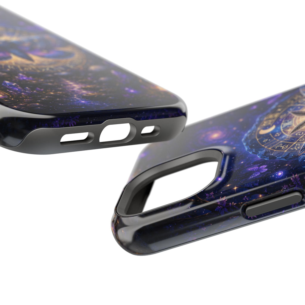 Astrological Moth Phone Case – Celestial MagSafe-Compatible Cover